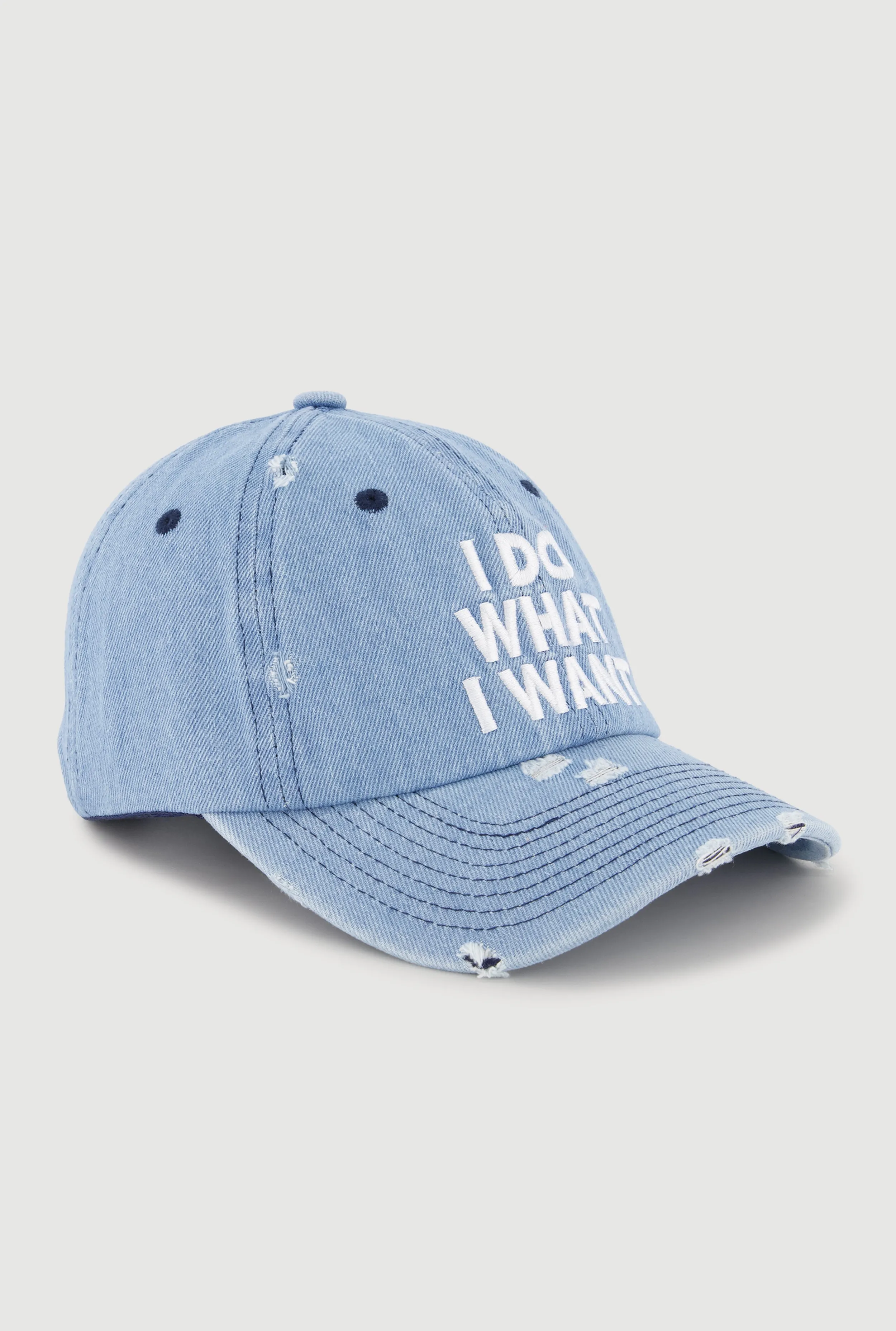 I Do What I Want Baseball Cap sold by Rainbow product image thumbnail 3