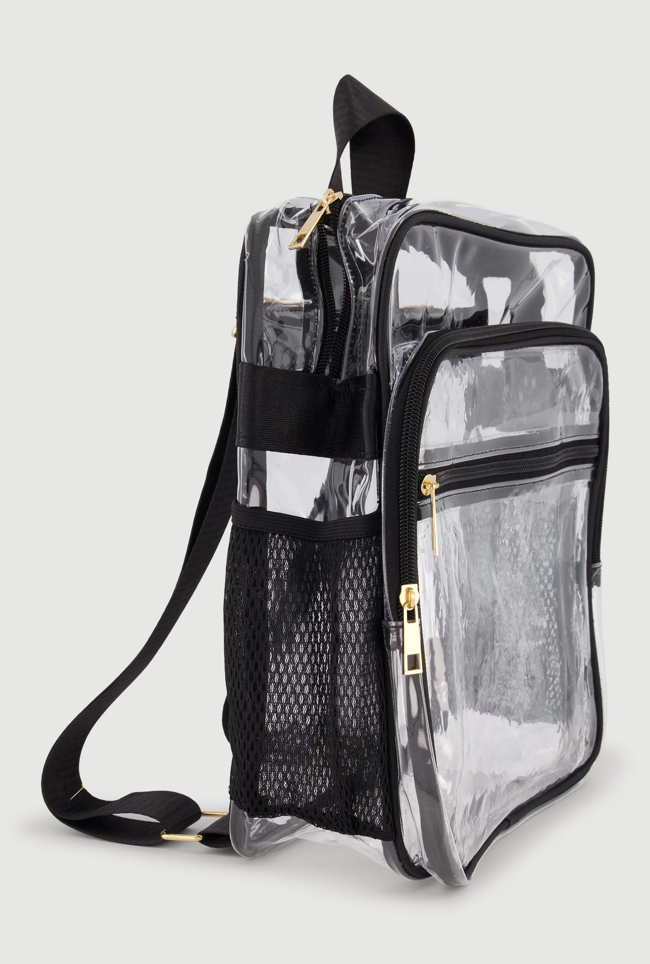 Transparent Backpack with Contrast Trim sold by Rainbow product image thumbnail 5