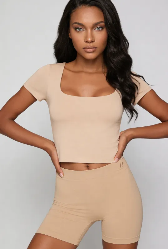 R Collection Seamless Boyleg Shorts made by Rainbow