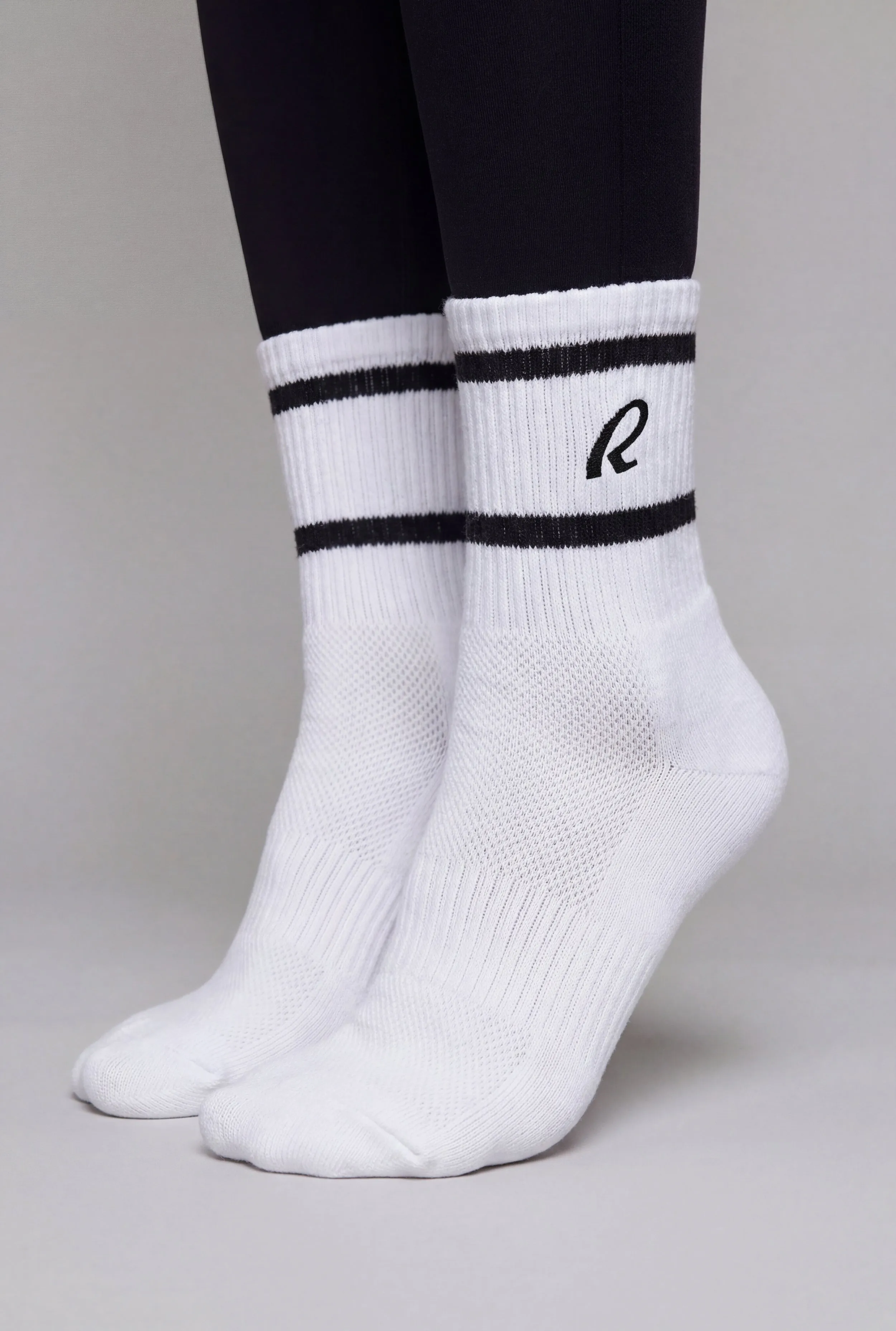 R Collection Cushion Mid-Crew Socks 3 Pack sold by Rainbow product image thumbnail 5