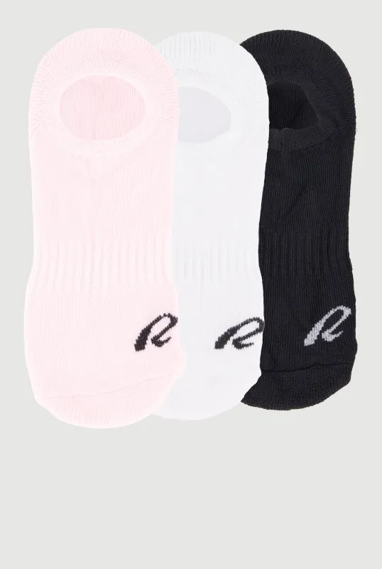R Collection Cushion Sneaker Liner Socks 3 Pack made by Rainbow