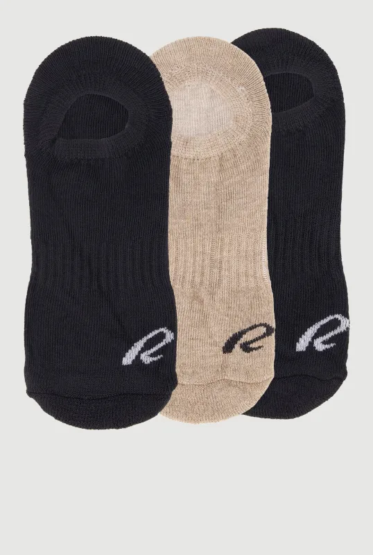 R Collection Cushion Sneaker Liner Socks 3 Pack made by Rainbow