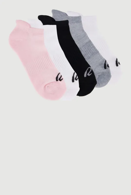 R Collection Cushioned No Show Socks 5 Pack made by Rainbow