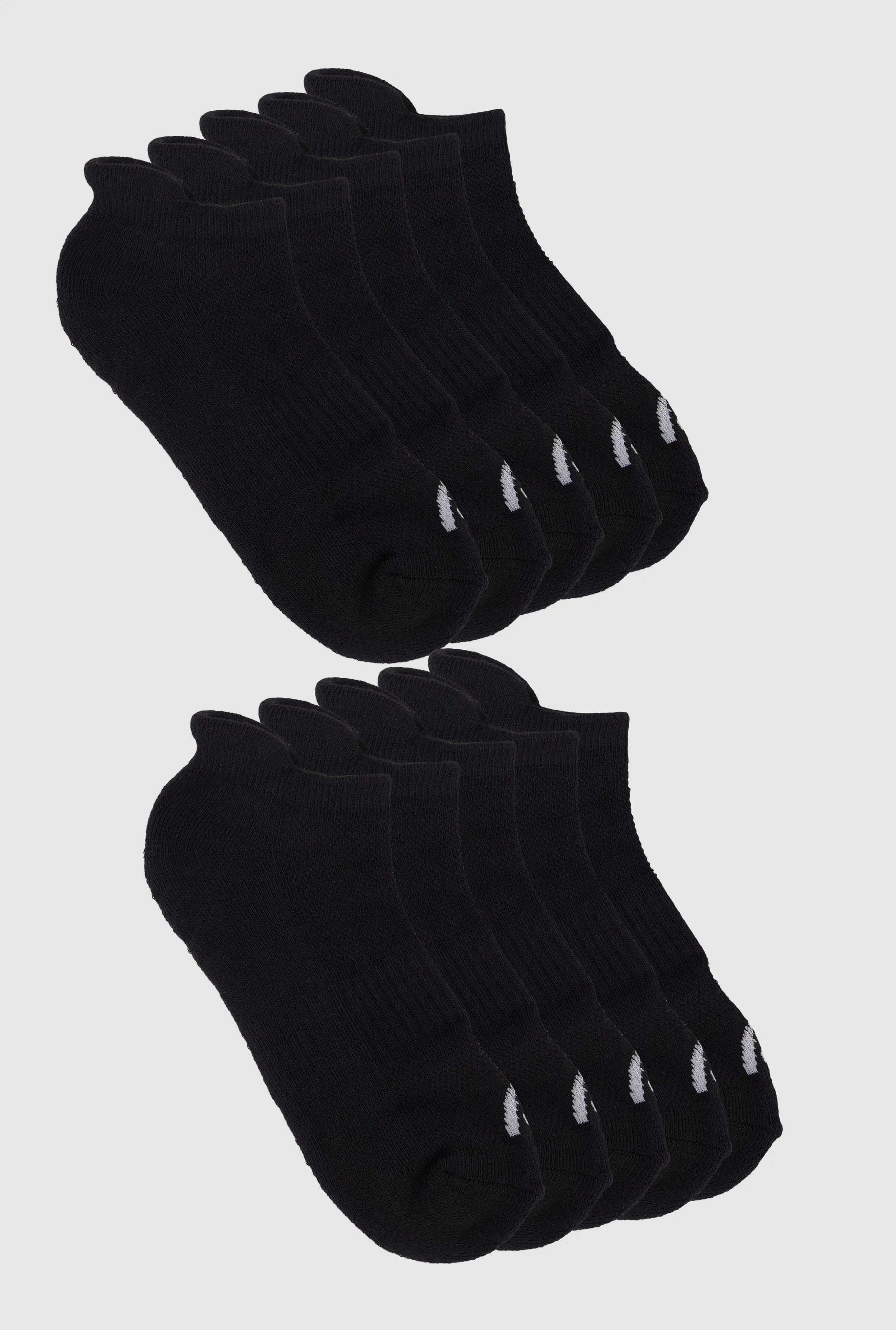 R Collection Cushioned No Show Socks 5 Pack sold by Rainbow