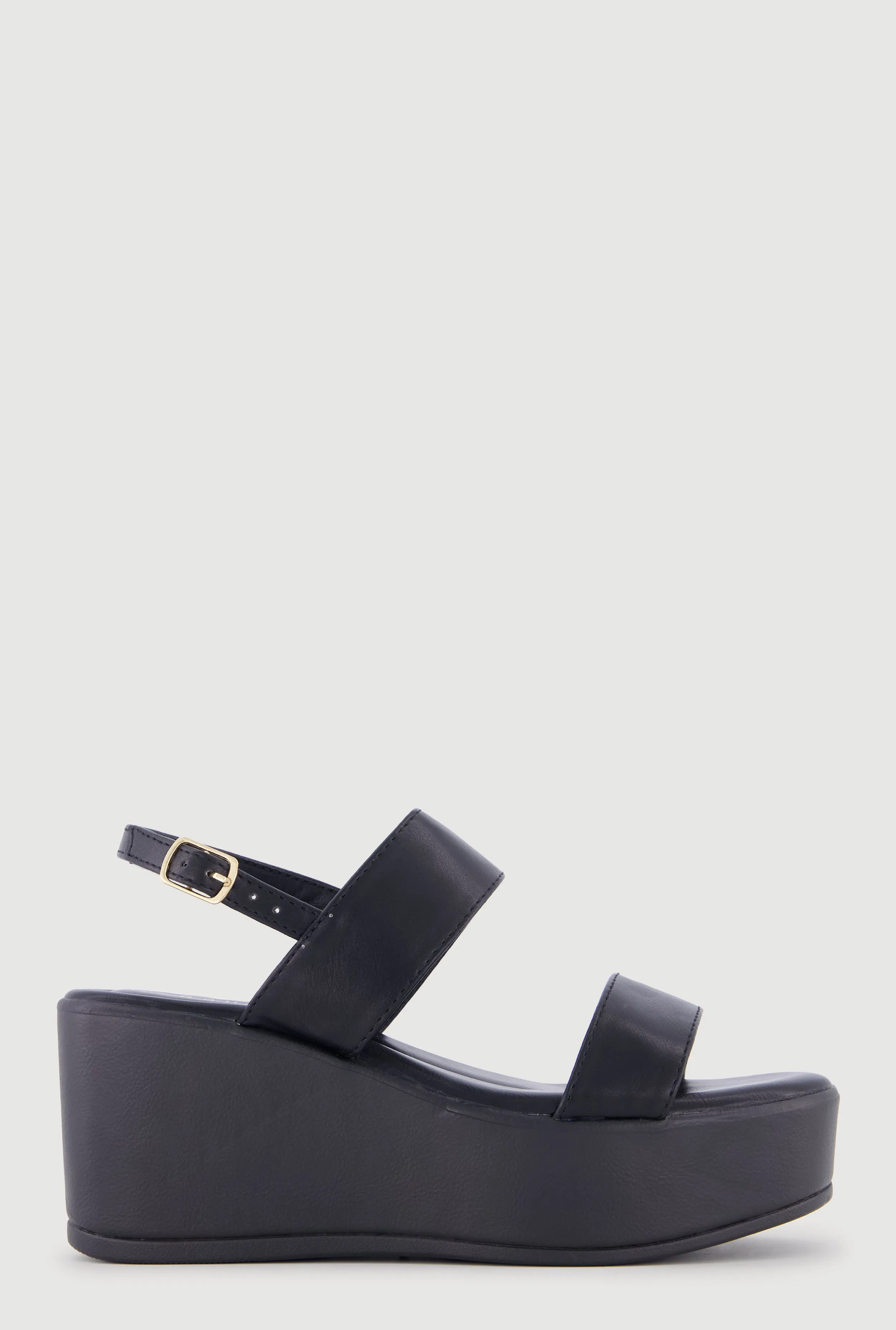 Square Toe Ankle Strap Wedges sold by Rainbow product image thumbnail 2