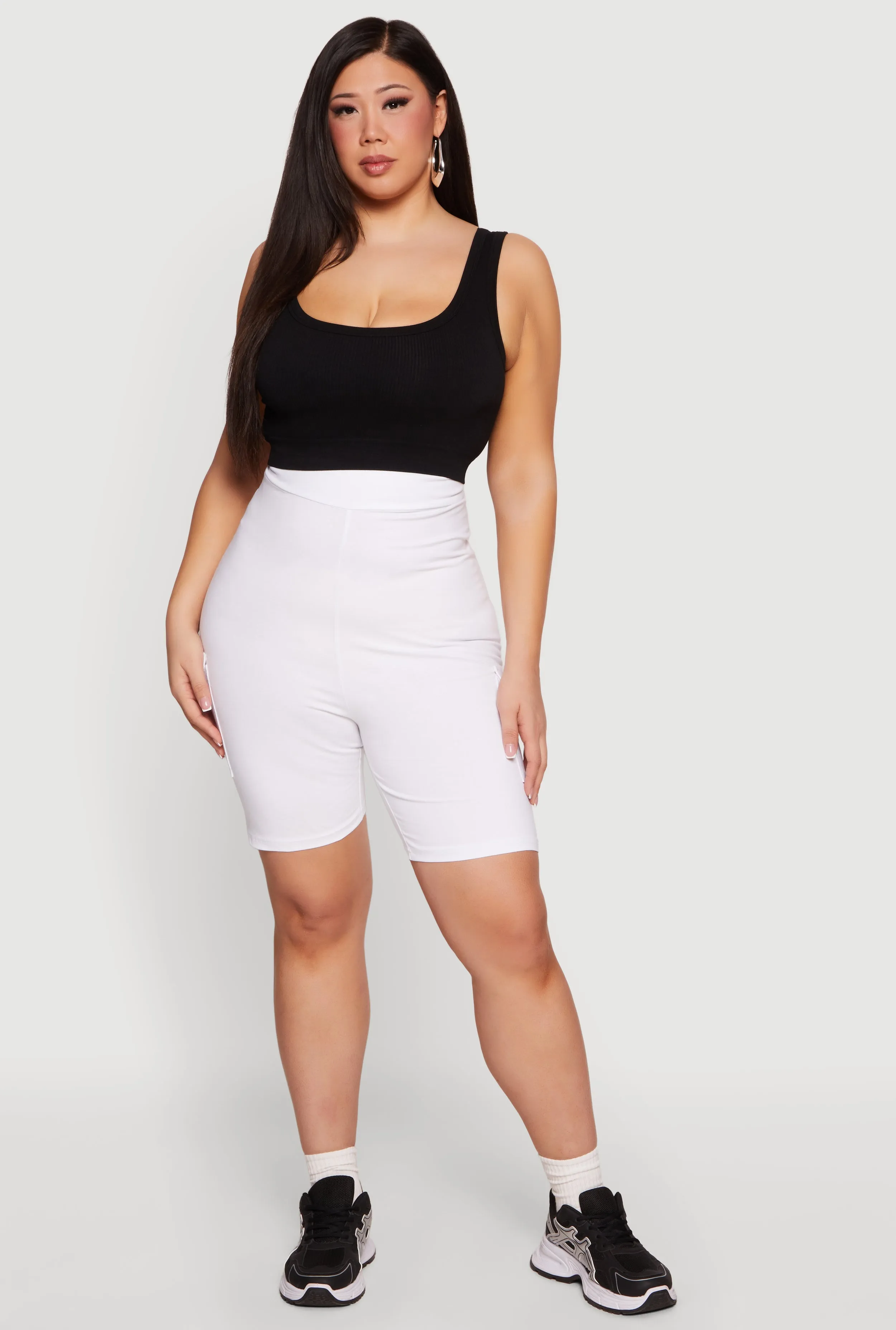 Plus Size Cargo Bike Shorts sold by Rainbow product image thumbnail 3