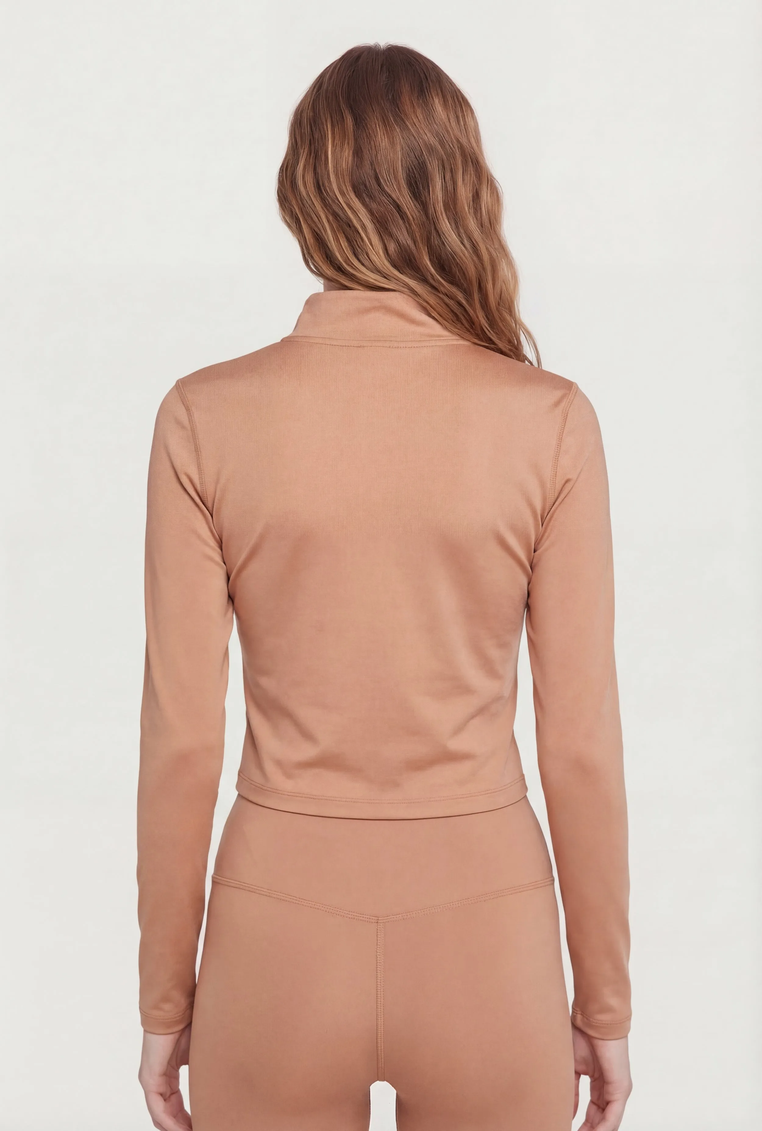 Mock Neck Zip Front Active Jacket sold by Rainbow product image thumbnail 5