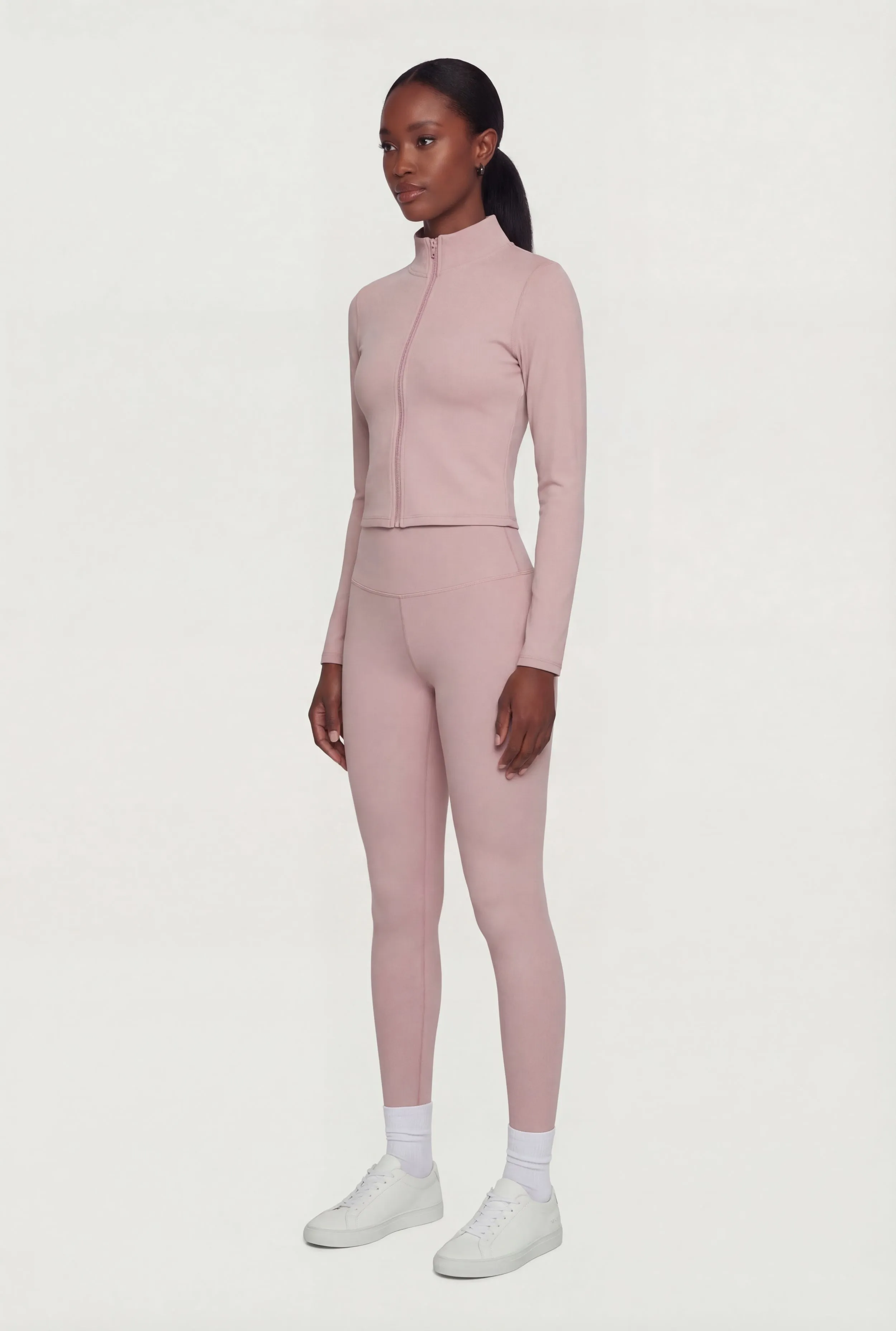 Mock Neck Zip Front Active Jacket sold by Rainbow product image thumbnail 3