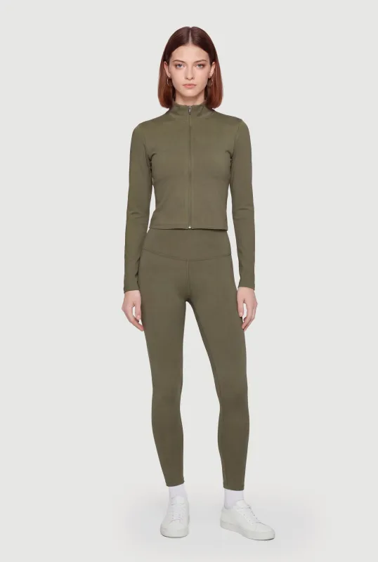Trendy High Waisted Leggings made by Rainbow