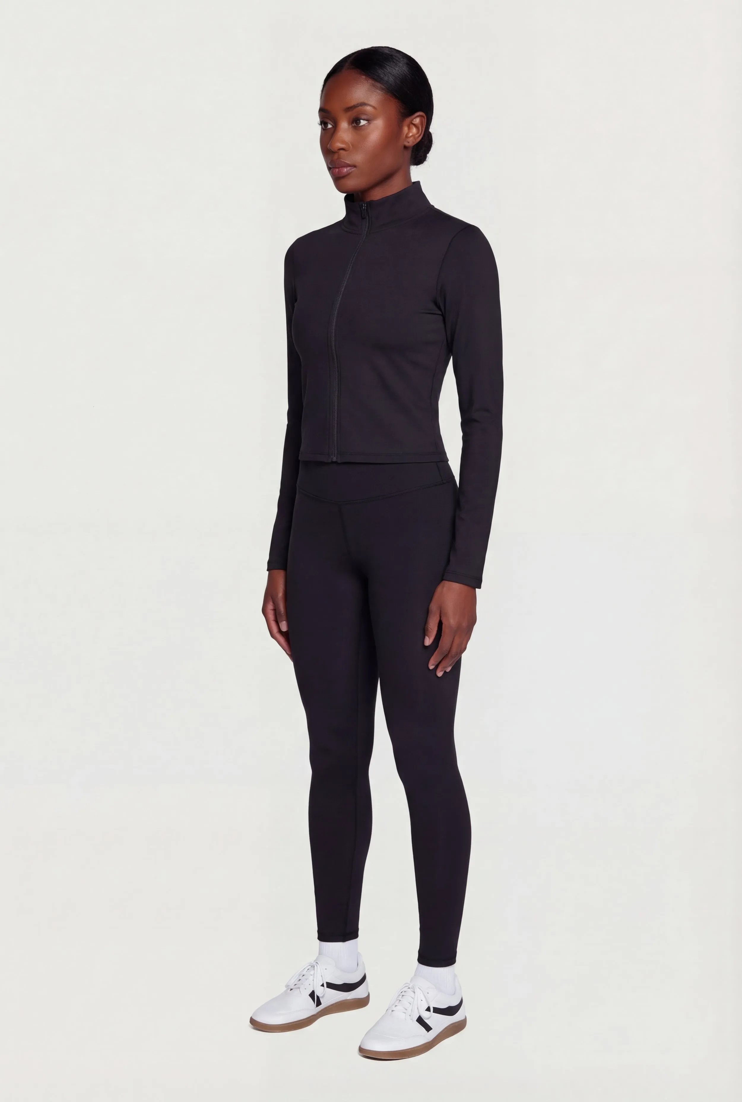 Mock Neck Zip Front Active Jacket sold by Rainbow product image thumbnail 3