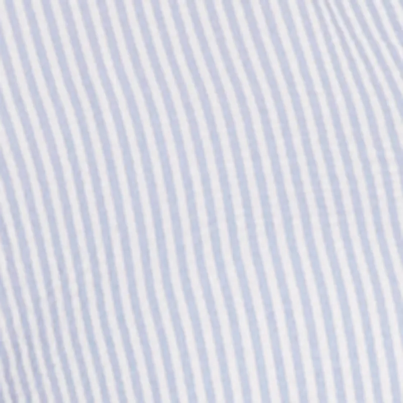 Plus Size Striped Flutter Sleeve Button Front Shirt sold by Rainbow product image thumbnail 4