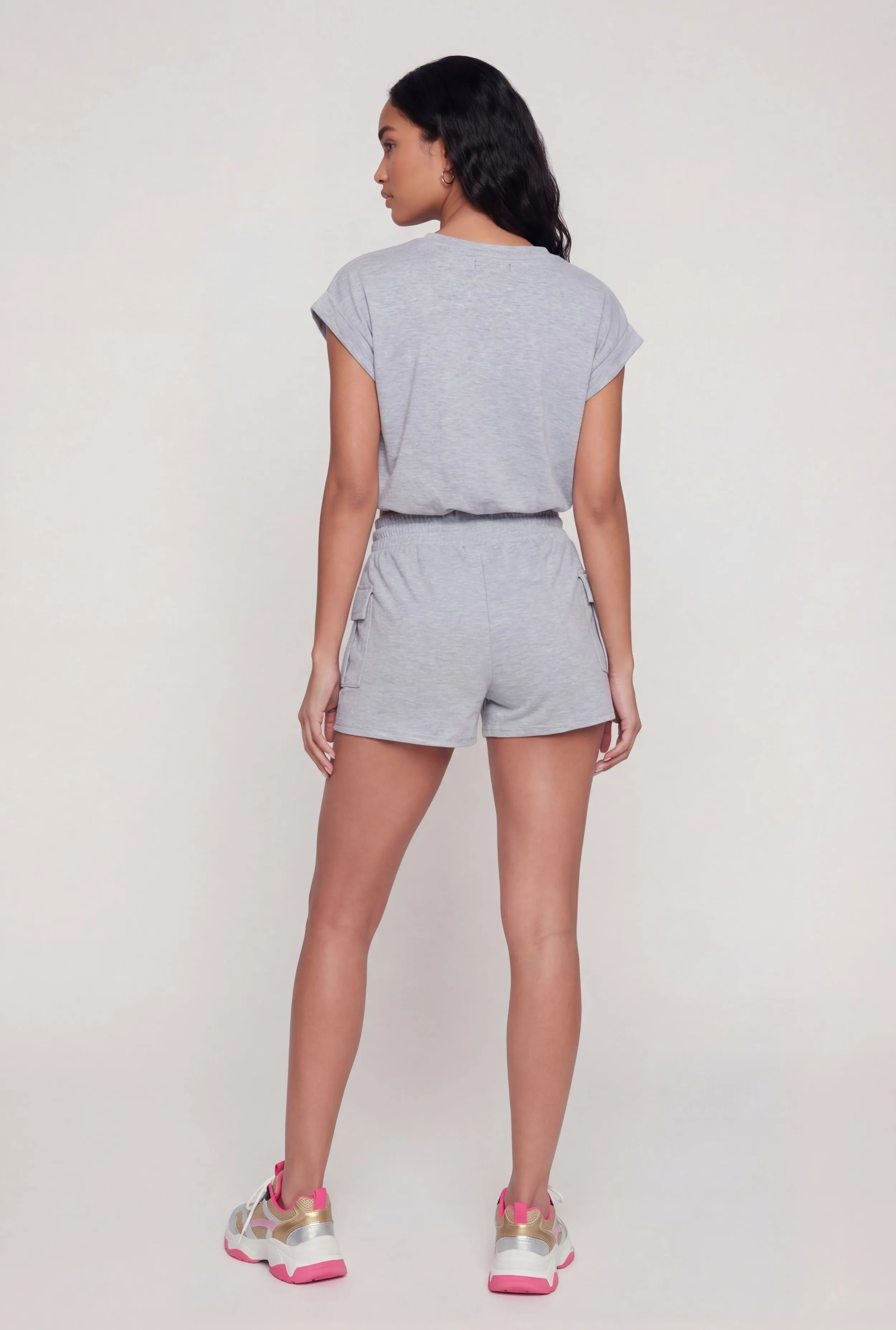 World Tour Graphic Bubble Hem Crop Top sold by Rainbow product image thumbnail 5