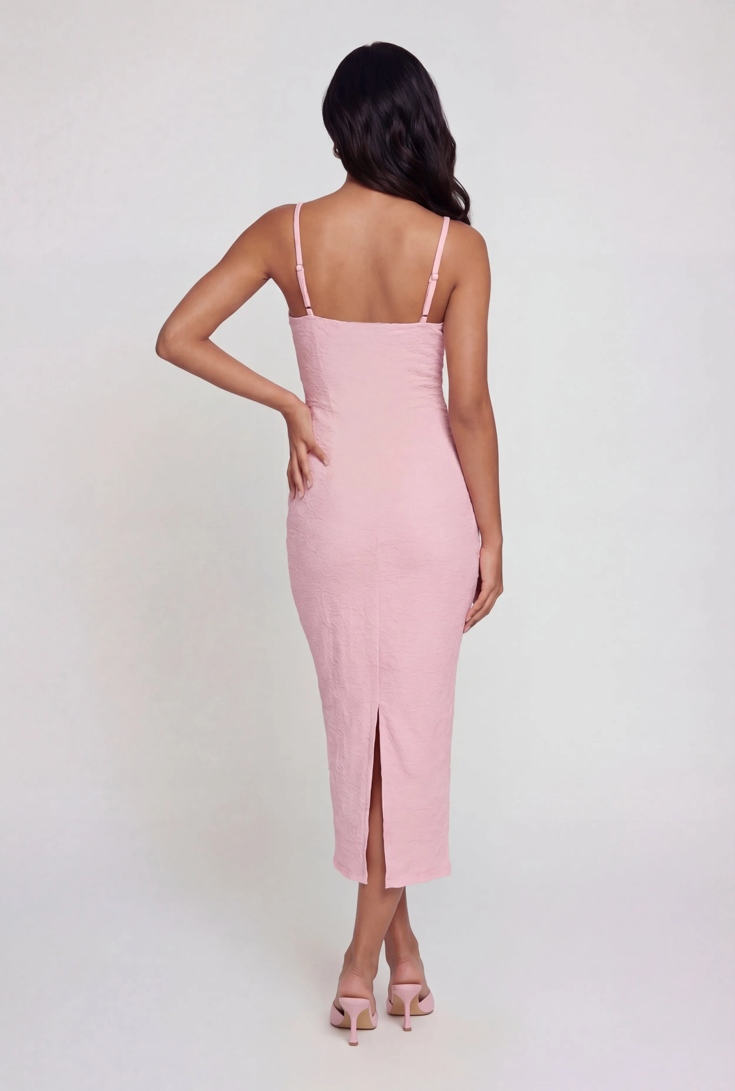 Sleeveless Tie Front Sweetheart Bustier Dress sold by Rainbow product image thumbnail 3