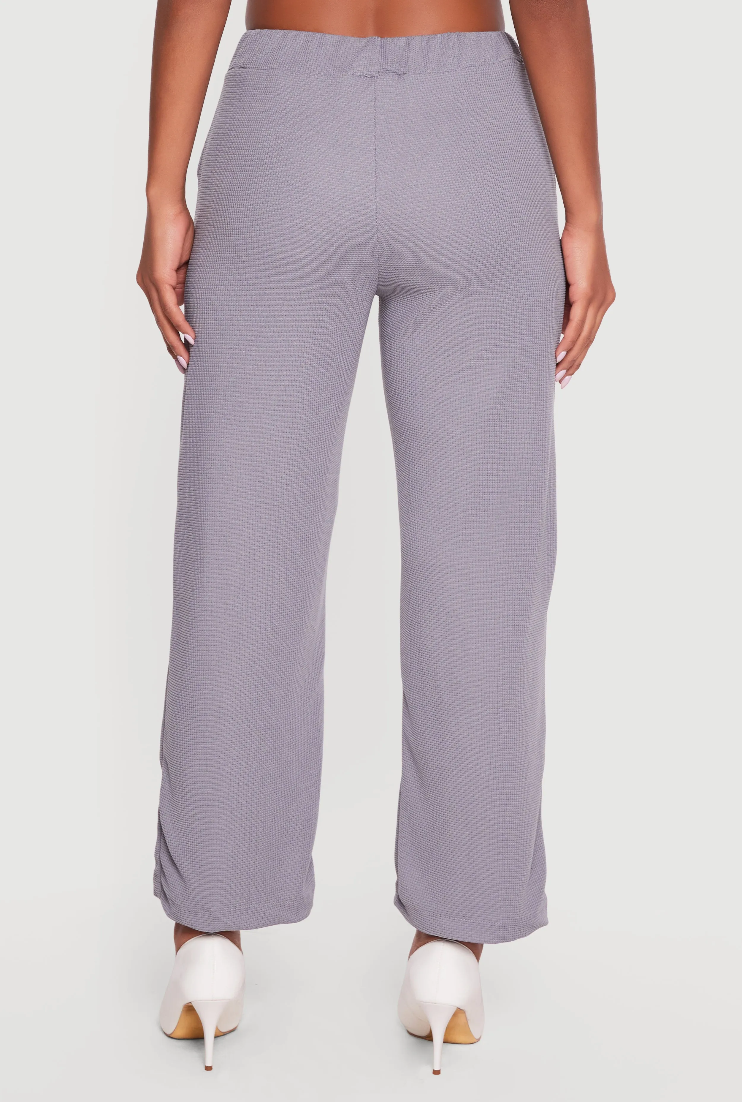 Textured Knit Wide Leg Pants sold by Rainbow product image thumbnail 5