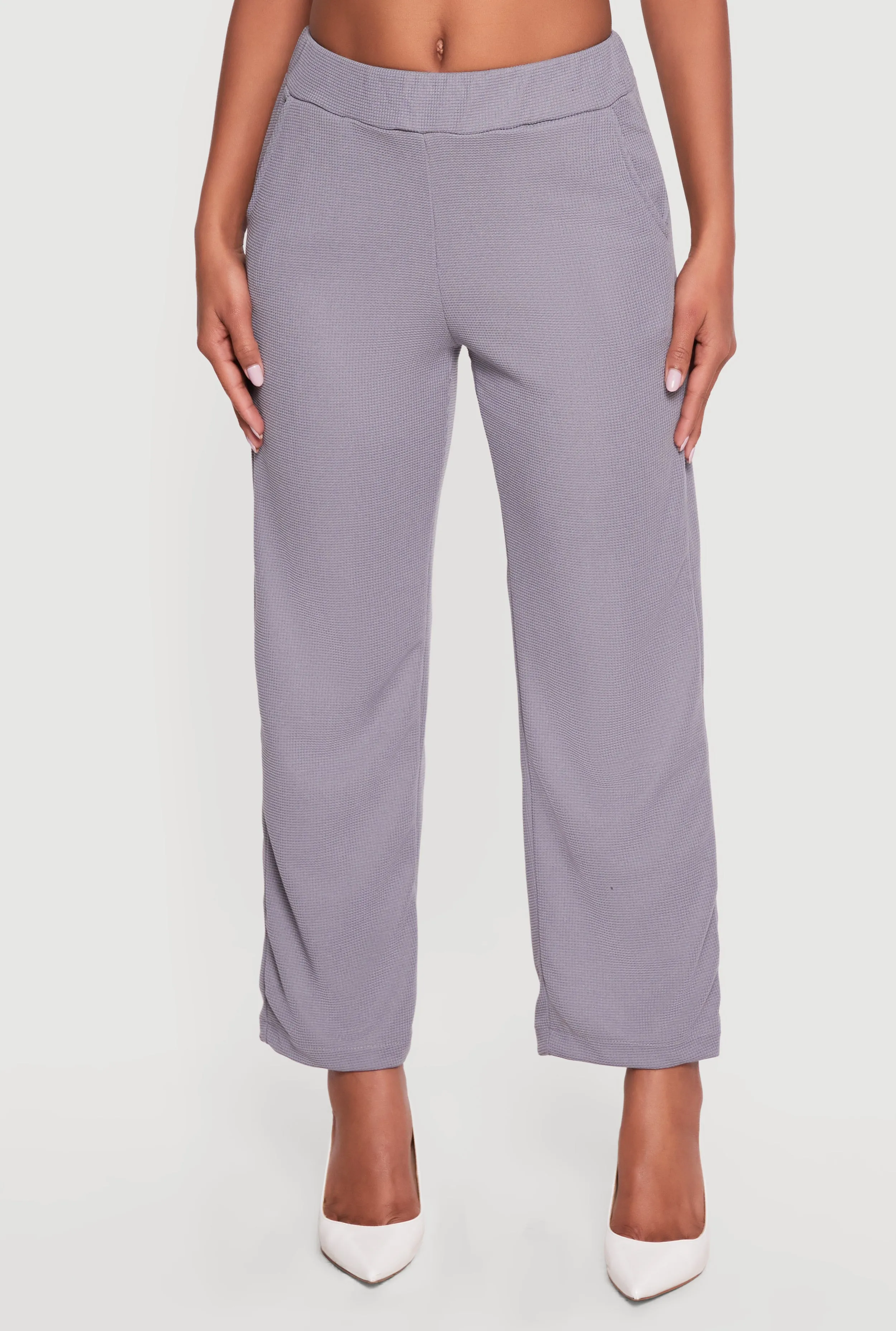 Textured Knit Wide Leg Pants sold by Rainbow product image thumbnail 3