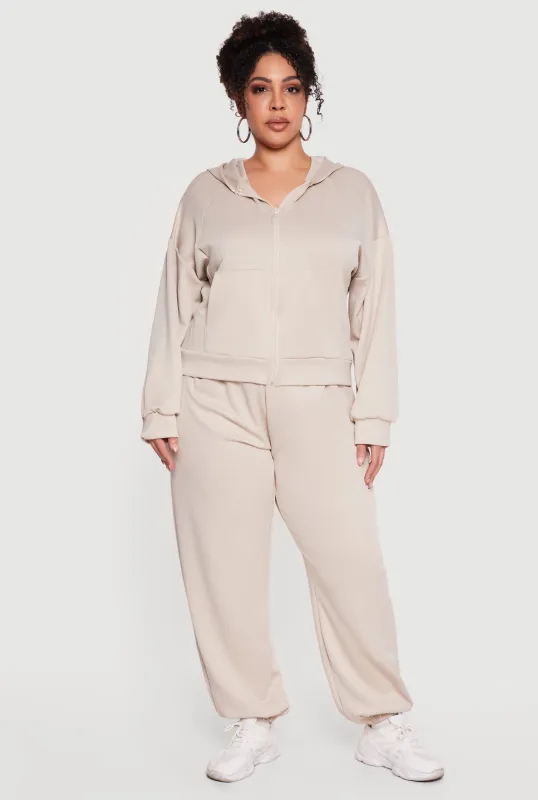 Plus Size Pocket Joggers made by Rainbow