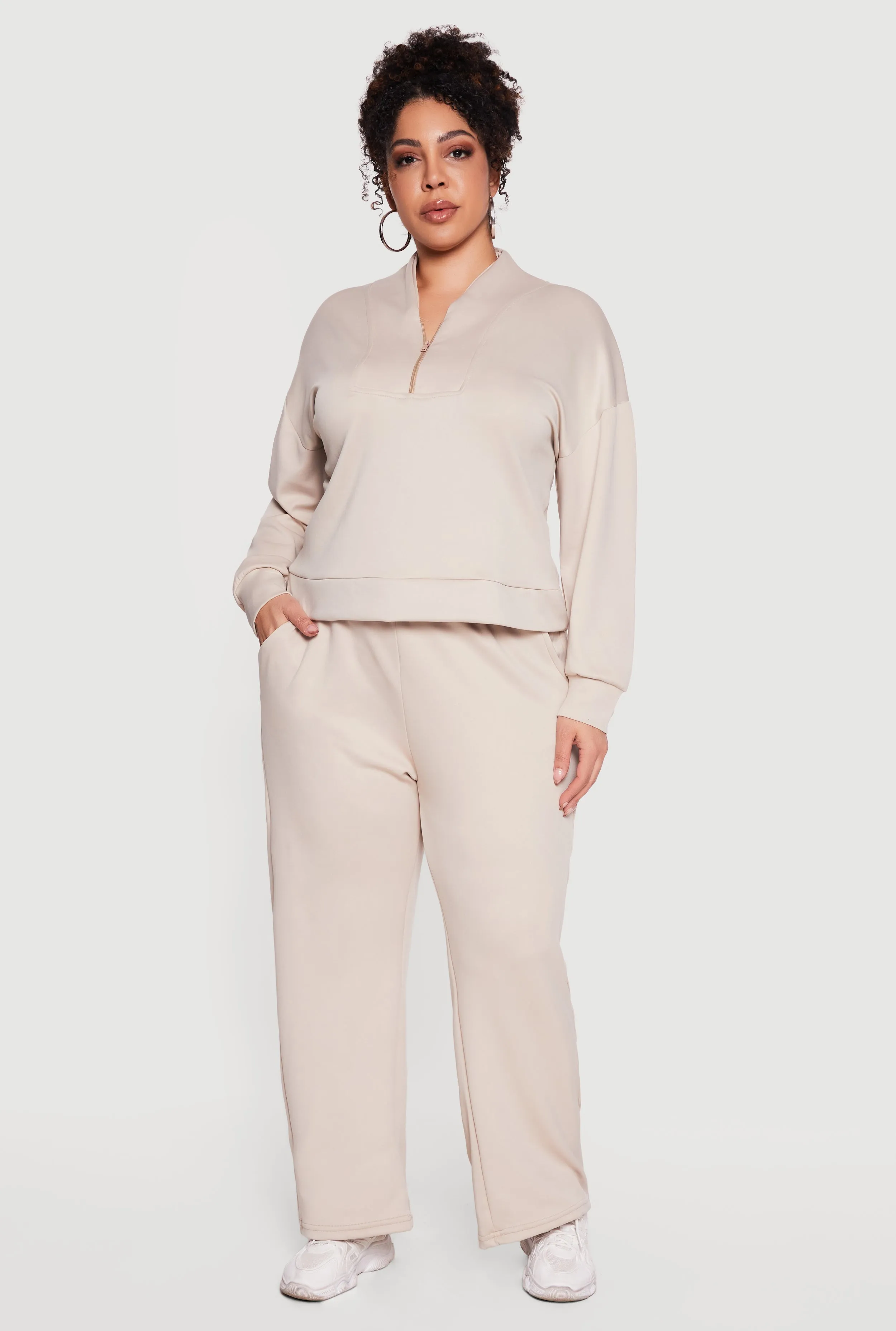 Plus Size Wide Leg Active Pants sold by Rainbow product image thumbnail 4