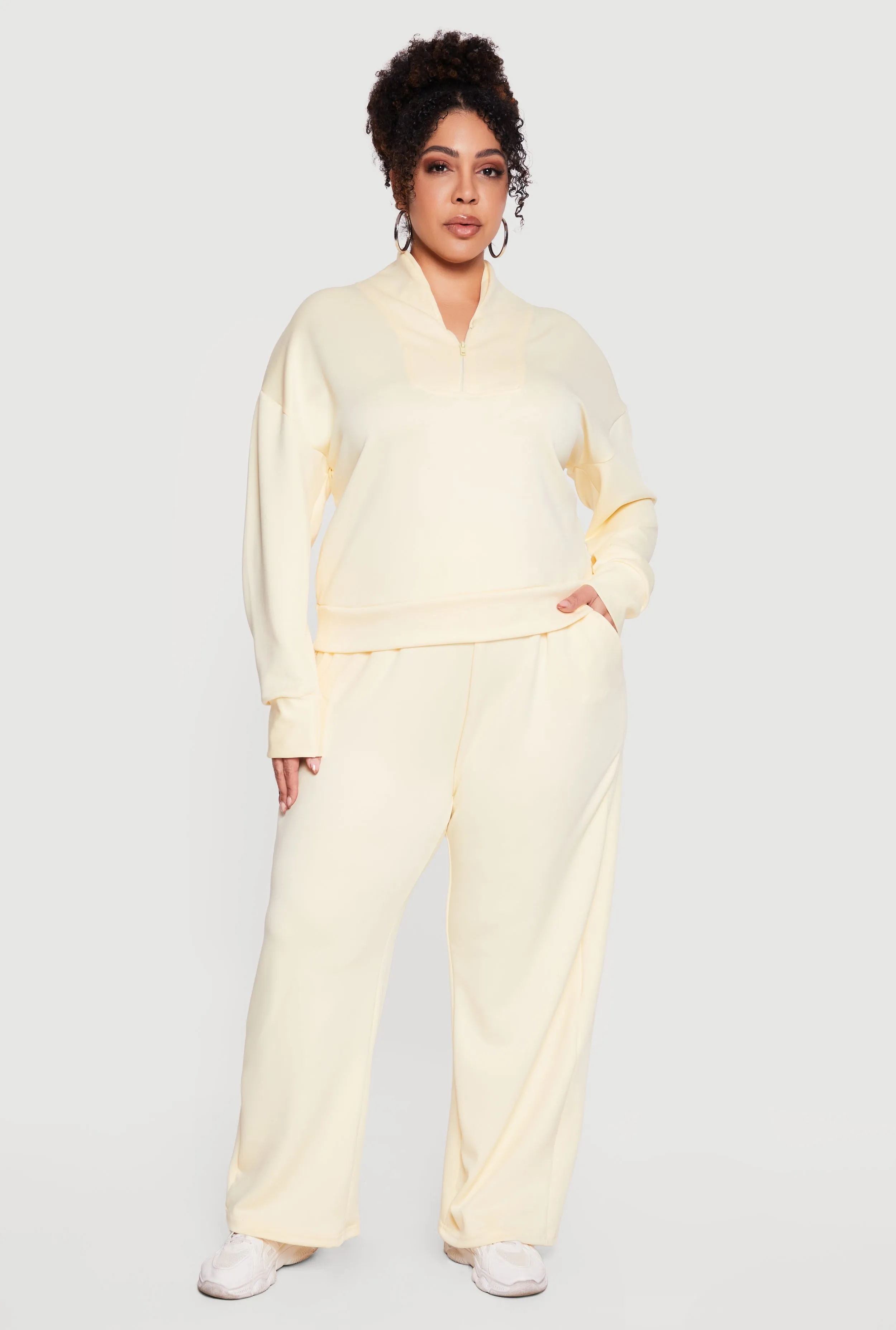 Plus Size Wide Leg Active Pants sold by Rainbow product image thumbnail 2
