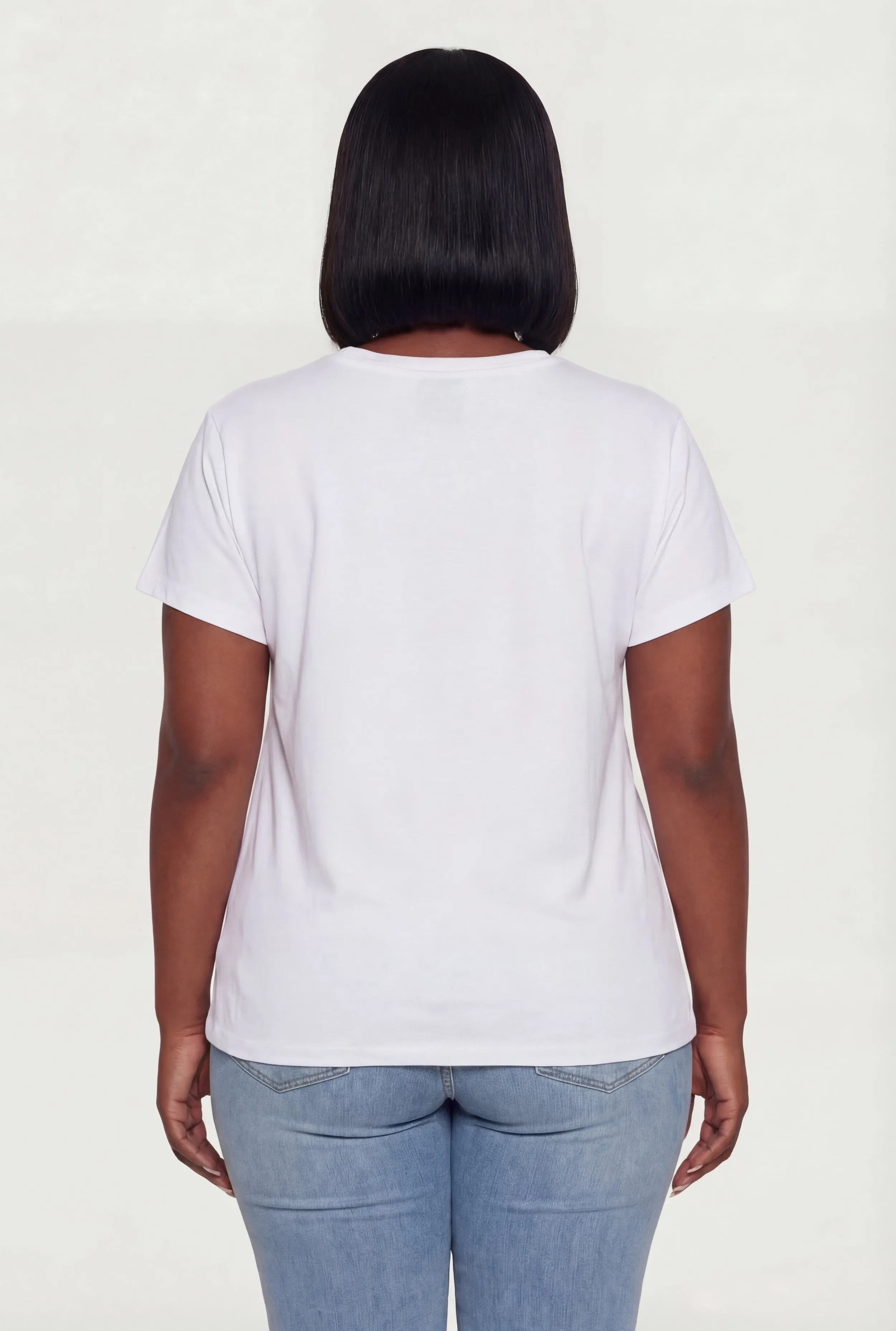 Plus Size One Love Graphic Tee sold by Rainbow product image thumbnail 5