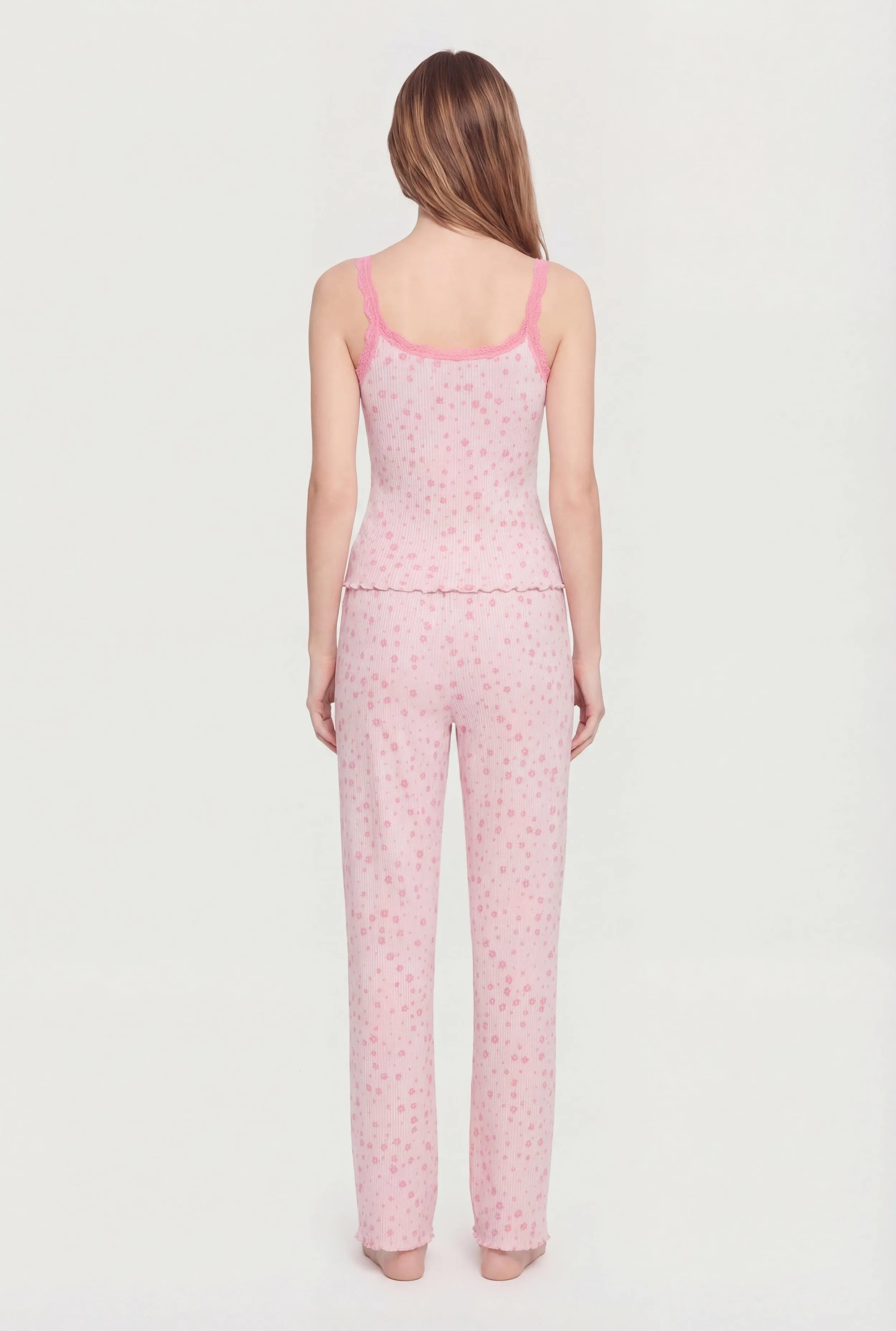 Ditsy Daisy Print Pajama Cami and Pants sold by Rainbow product image thumbnail 2