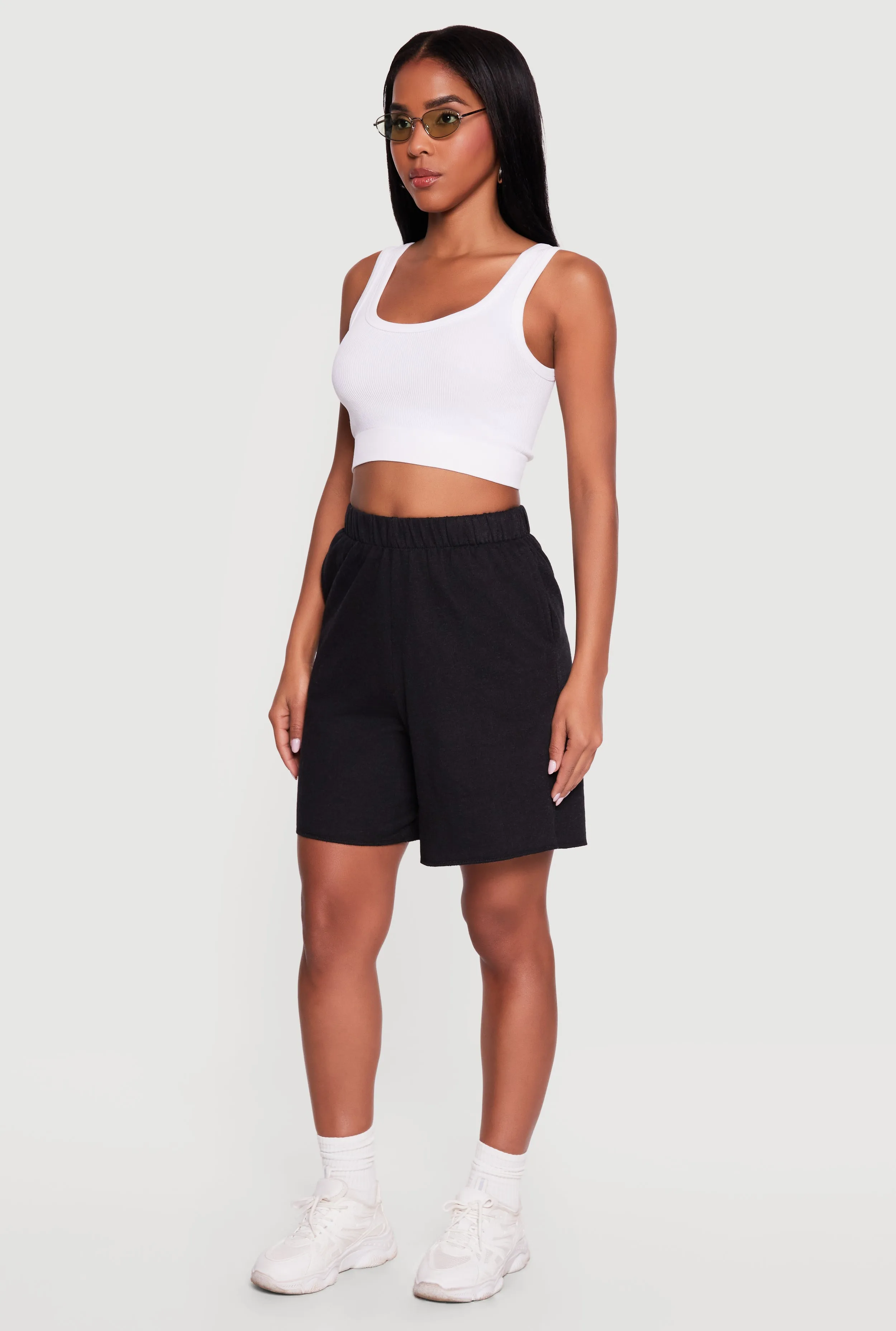 Elastic Waist Pull On Sweatshorts sold by Rainbow product image thumbnail 2