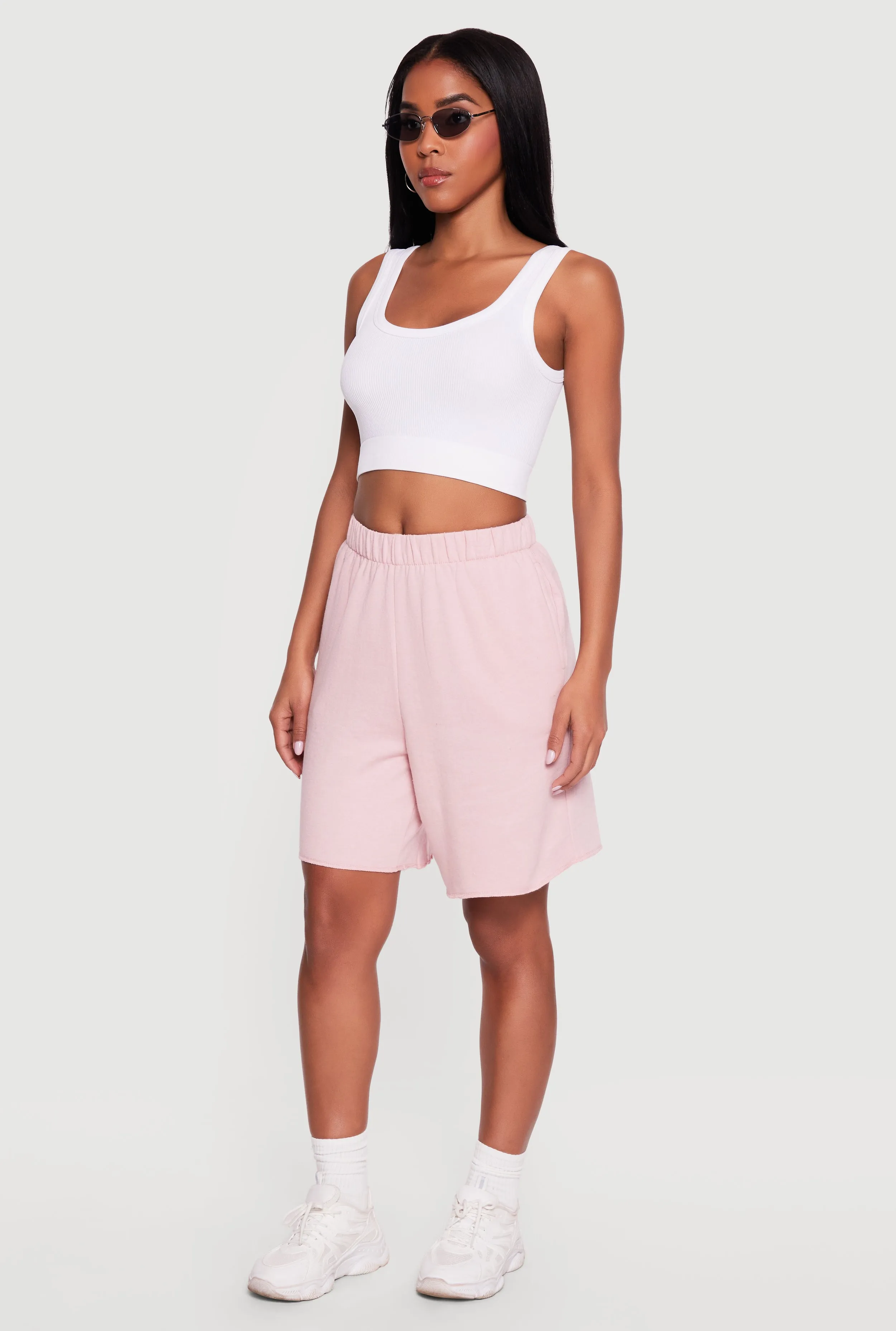 Elastic Waist Pull On Sweatshorts sold by Rainbow product image thumbnail 2