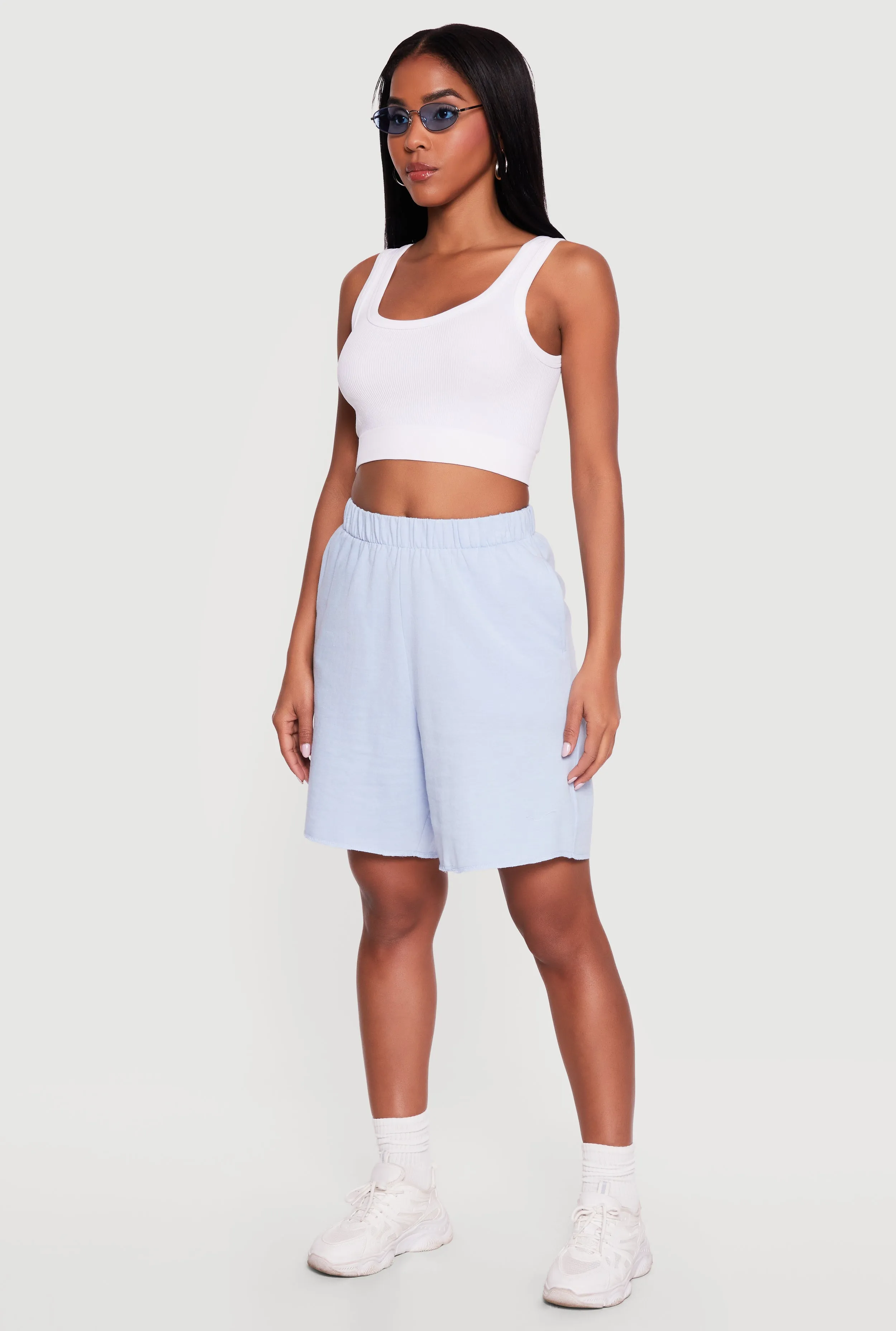 Elastic Waist Pull On Sweatshorts sold by Rainbow product image thumbnail 2