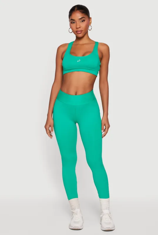 High Waisted Active Leggings made by Rainbow