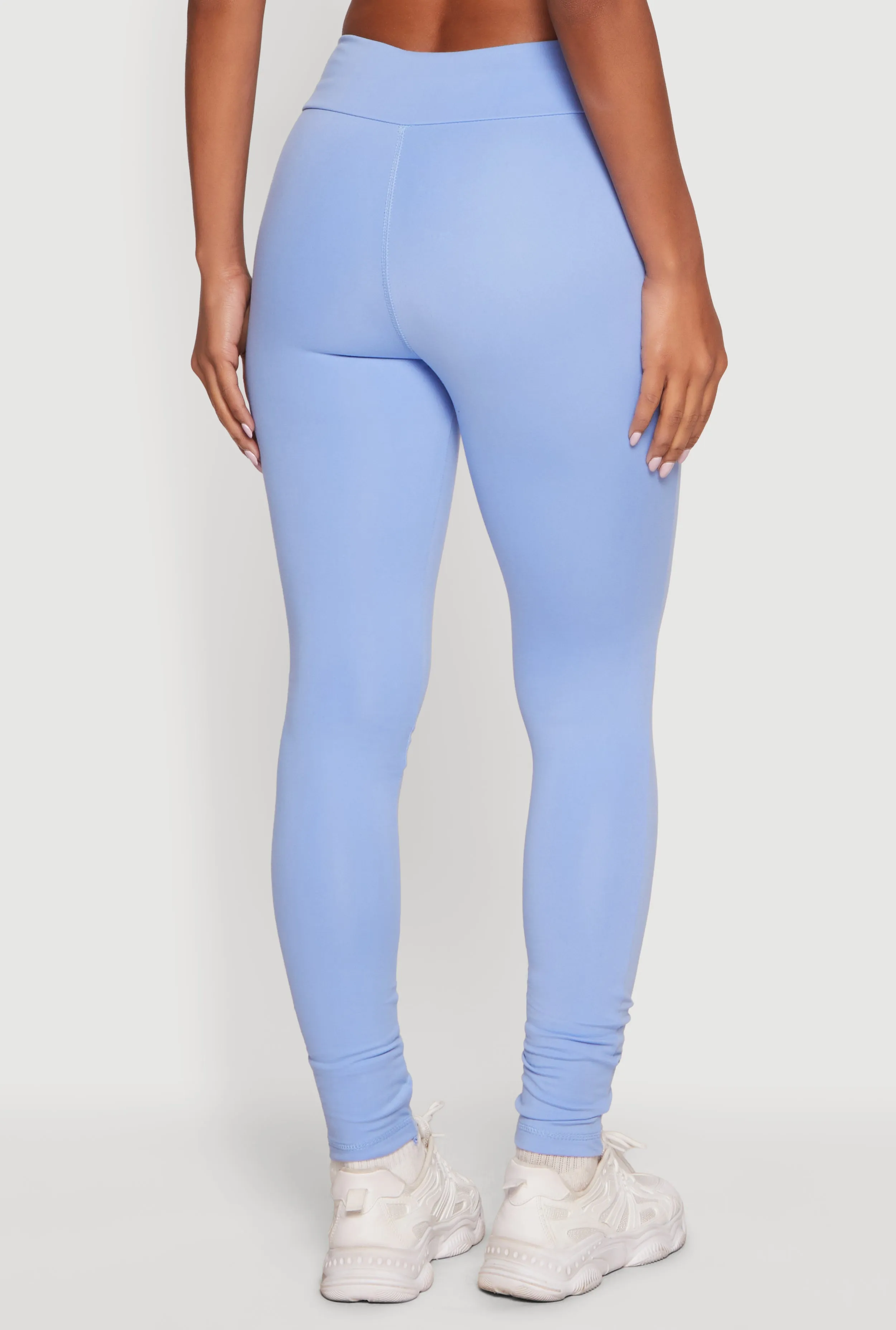 Mid Rise Solid Leggings sold by Rainbow product image thumbnail 5