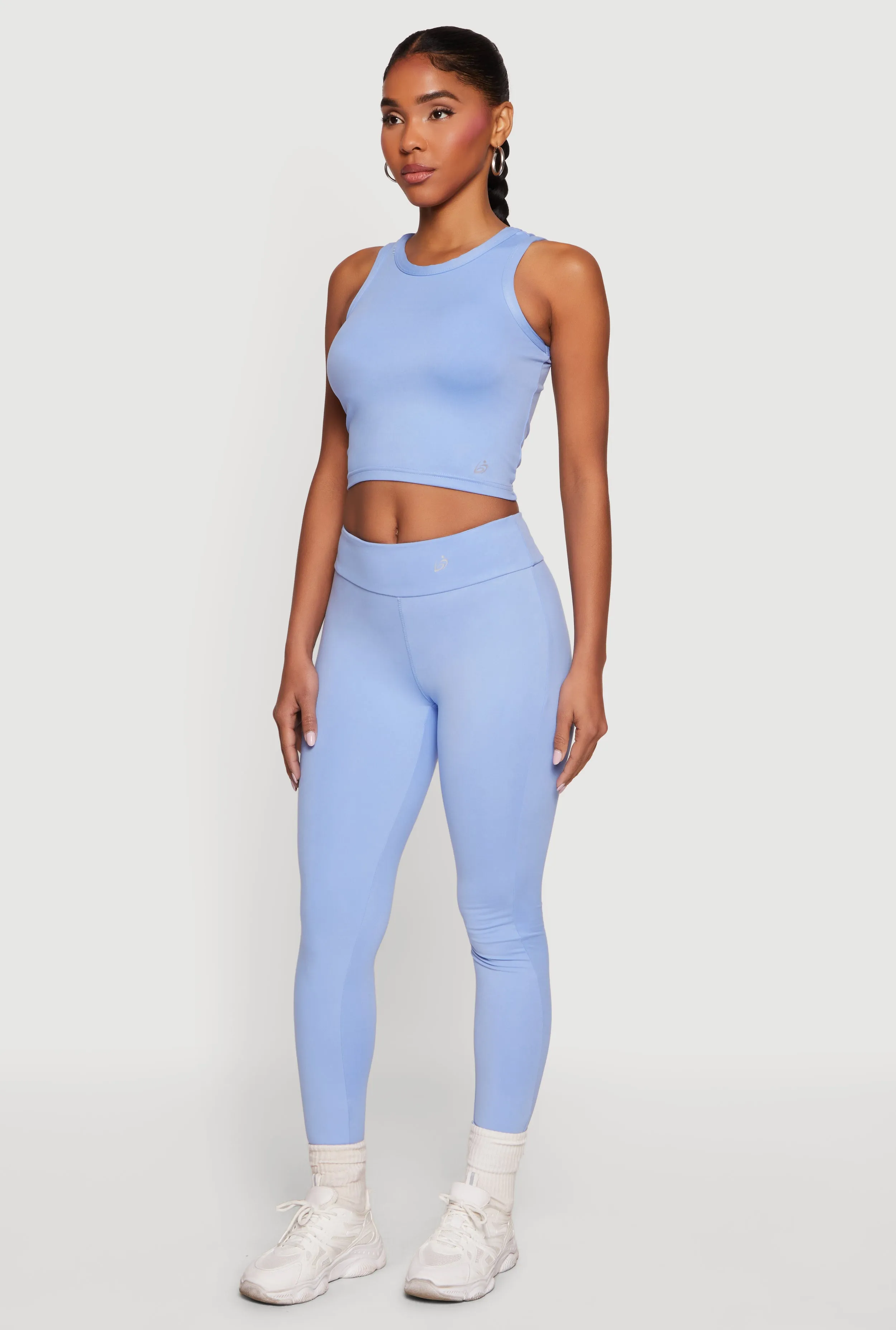 Mid Rise Solid Leggings sold by Rainbow product image thumbnail 2
