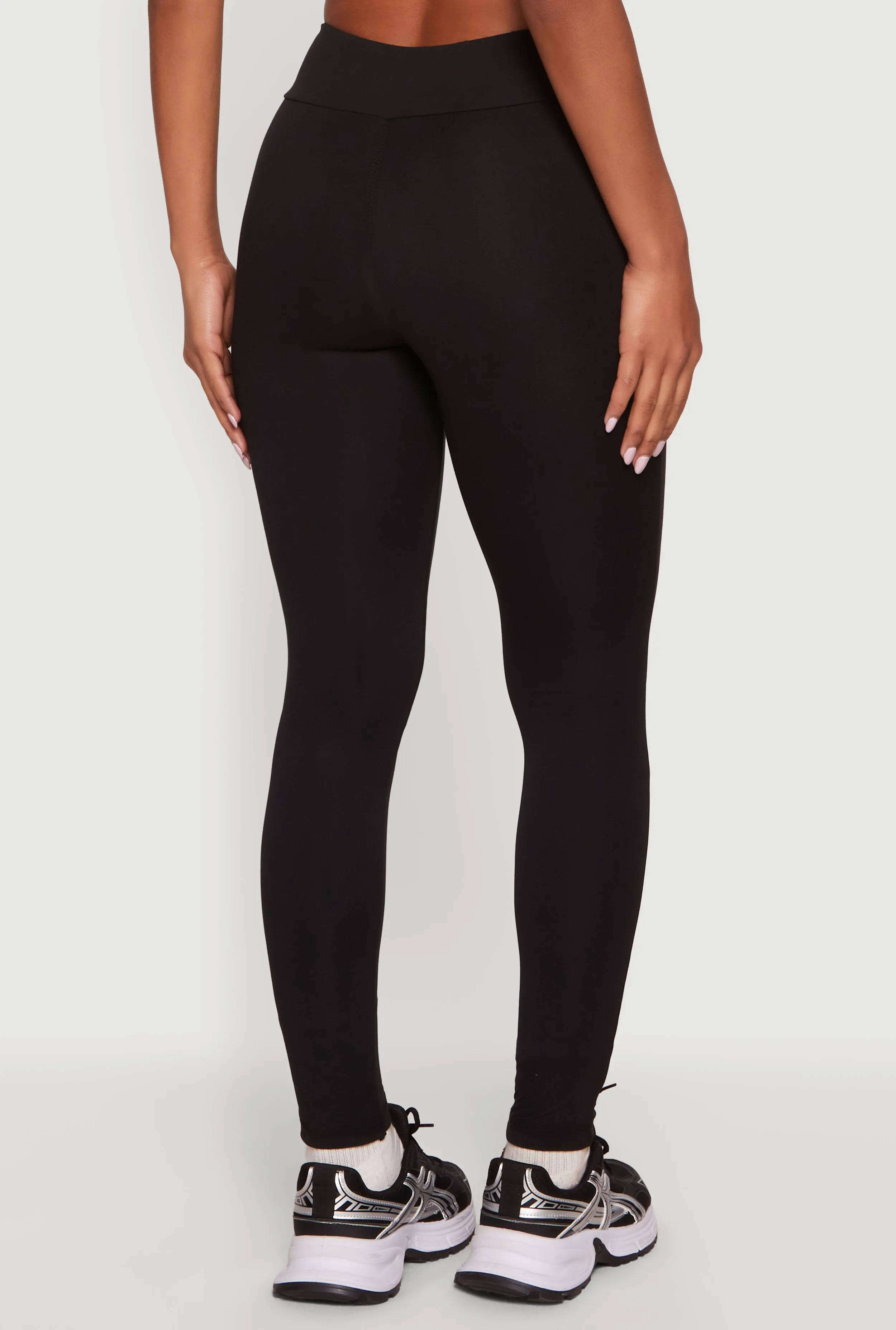 Mid Rise Solid Leggings sold by Rainbow product image thumbnail 5