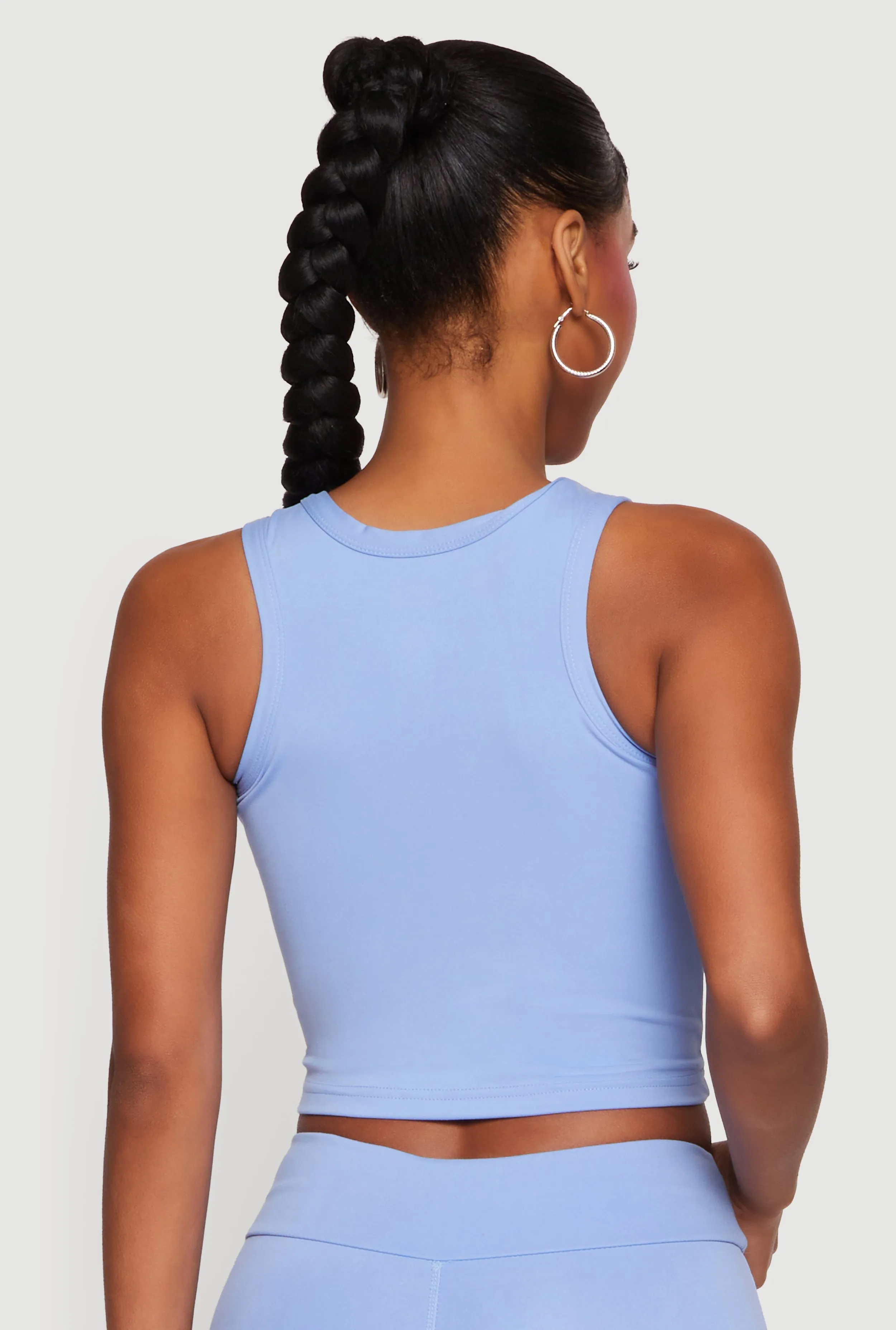 Active Cropped Tank Top sold by Rainbow product image thumbnail 5
