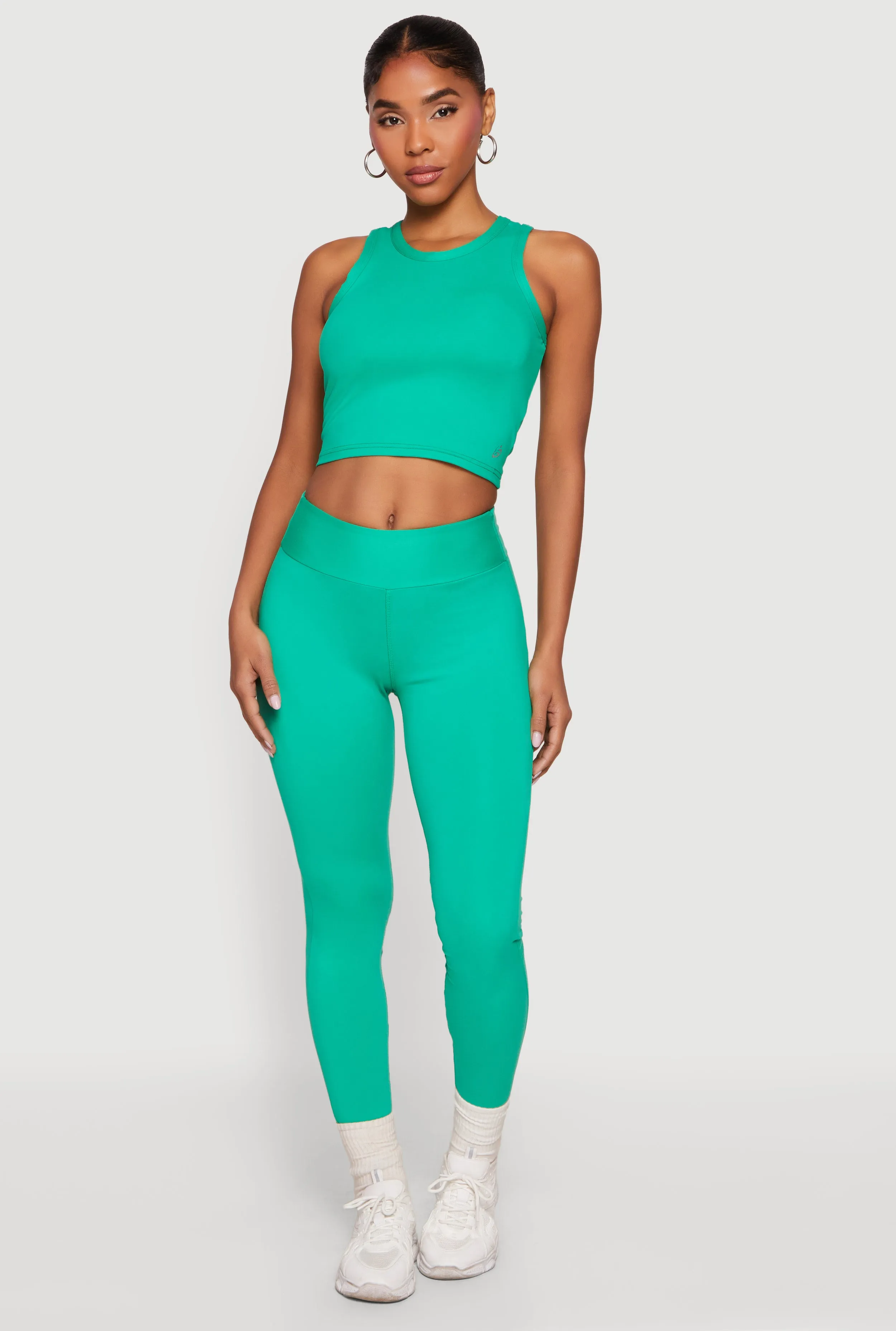 Active Cropped Tank Top sold by Rainbow product image thumbnail 2