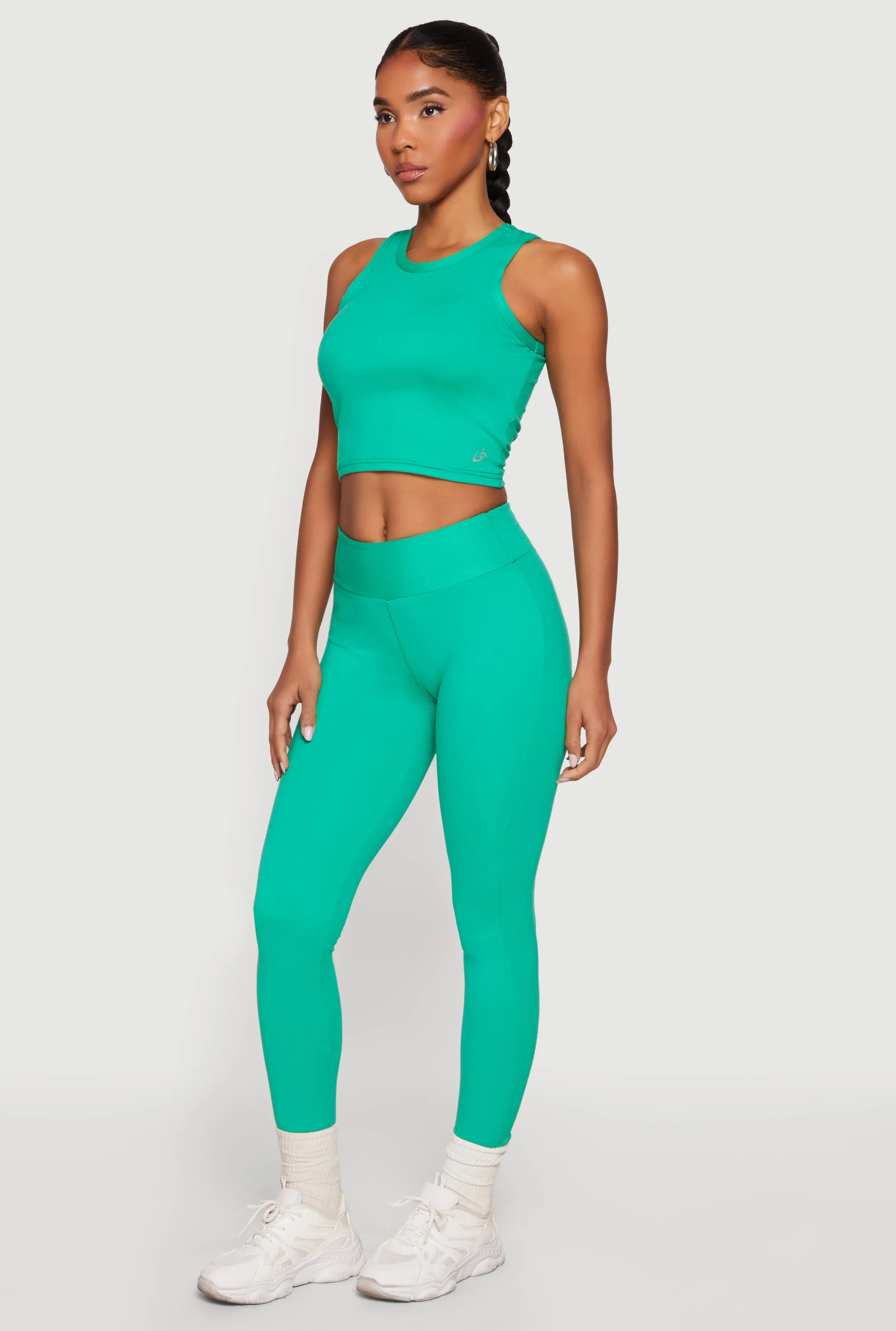 Active Cropped Tank Top sold by Rainbow product image thumbnail 3