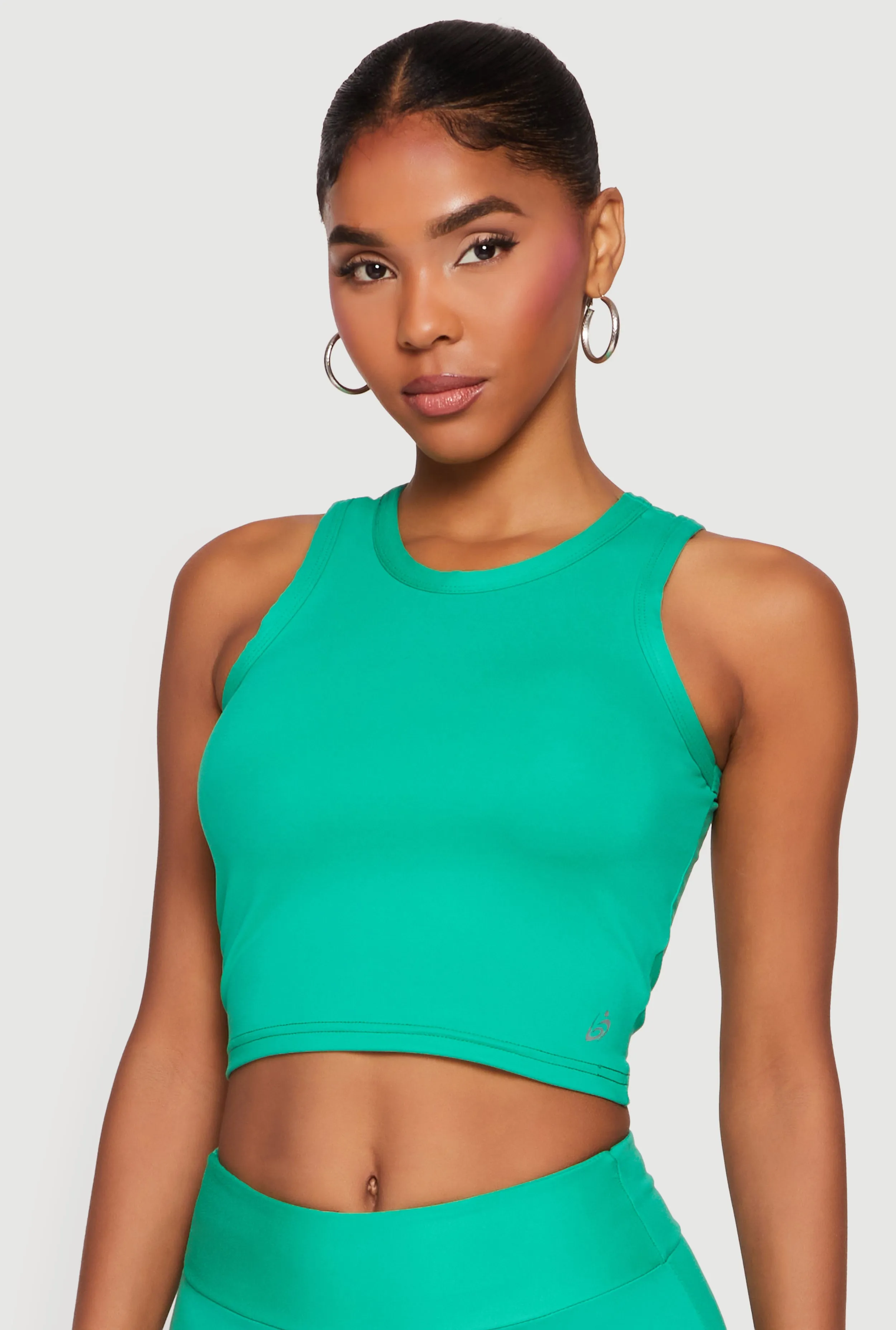 Active Cropped Tank Top sold by Rainbow