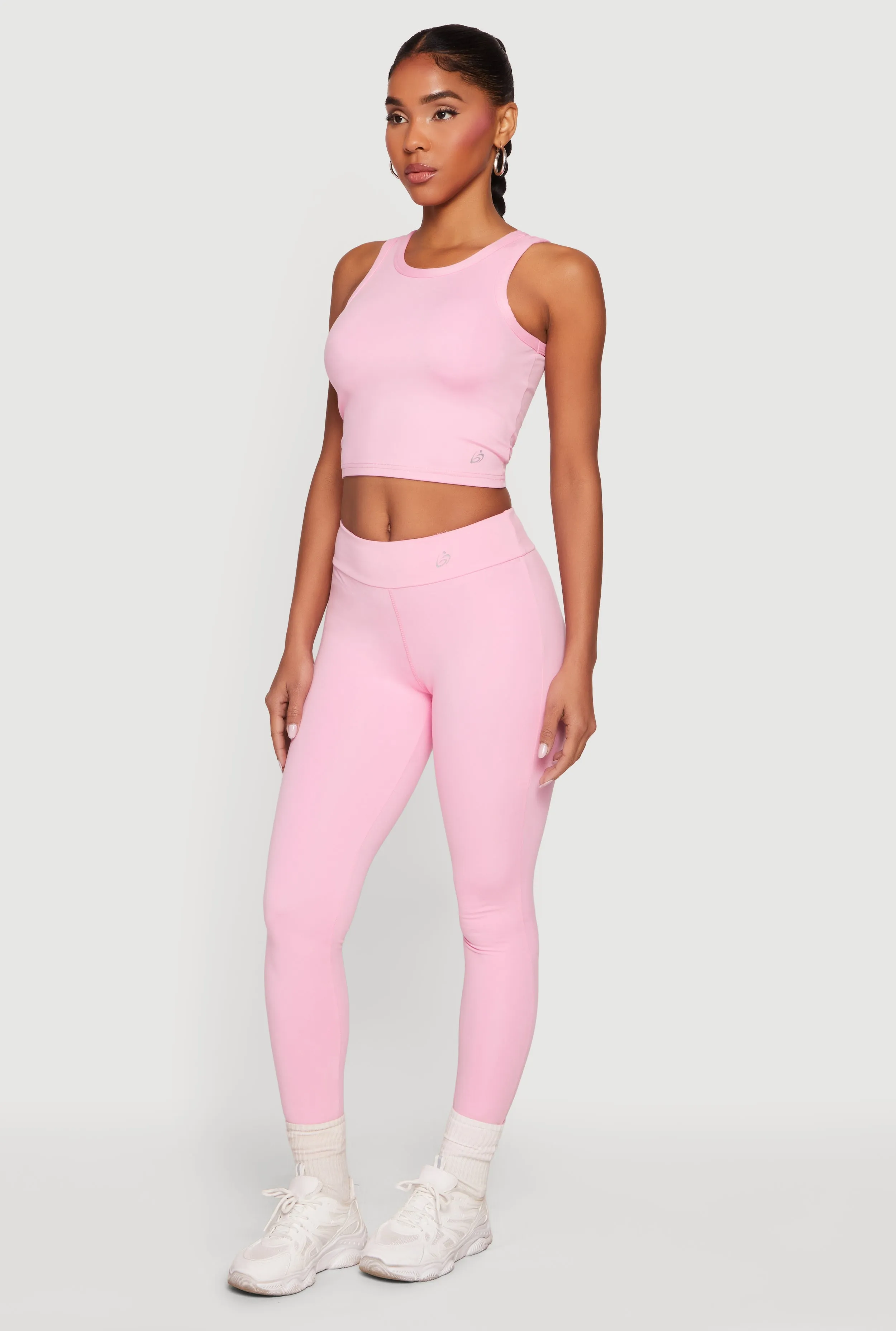 Mid Rise Solid Leggings sold by Rainbow product image thumbnail 2