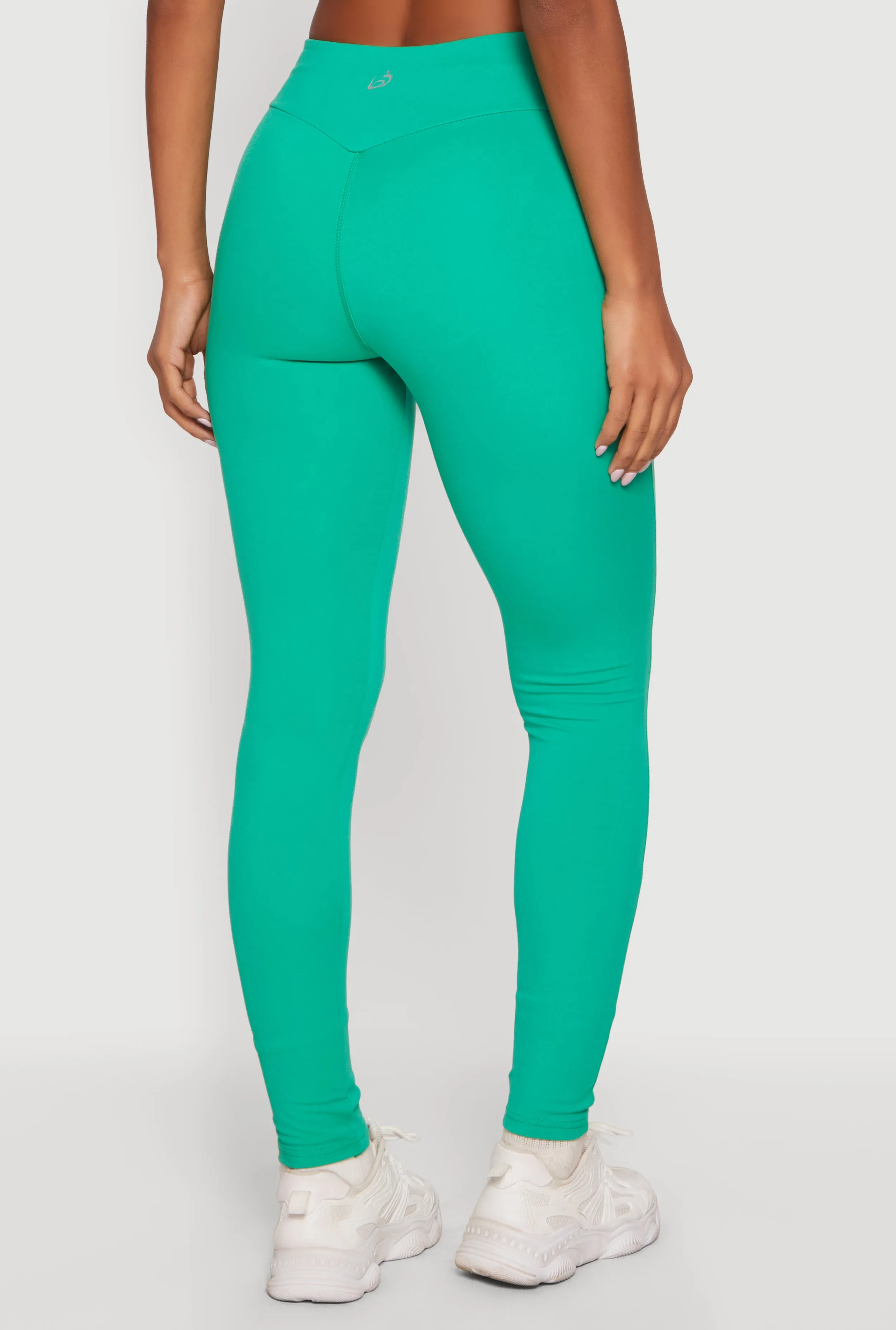 Mid Rise Solid Leggings sold by Rainbow product image thumbnail 5