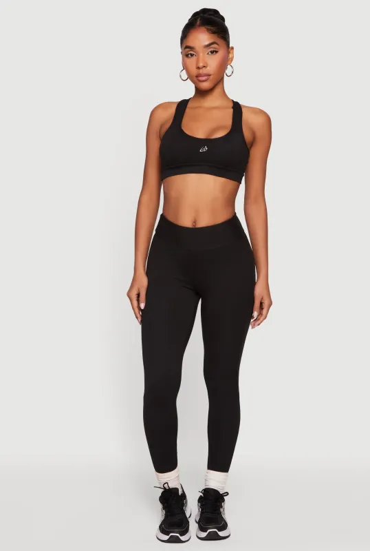 High Waisted Active Leggings made by Rainbow
