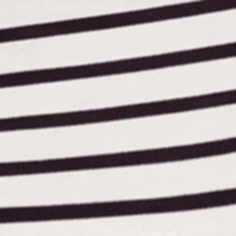 Striped Rib Knit Cutout Side Racerback Dress sold by Rainbow product image thumbnail 4