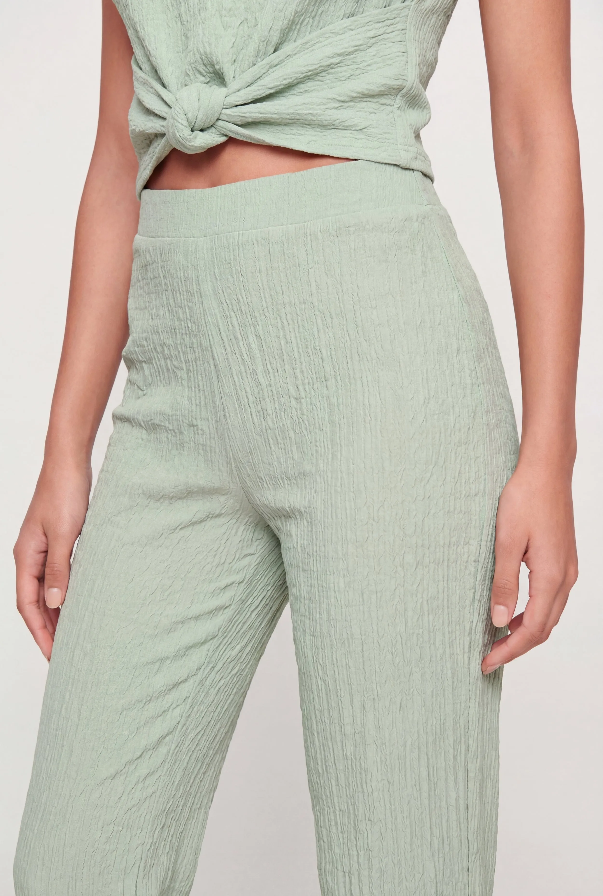 Textured Knit Straight Leg Casual Pants sold by Rainbow product image thumbnail 3