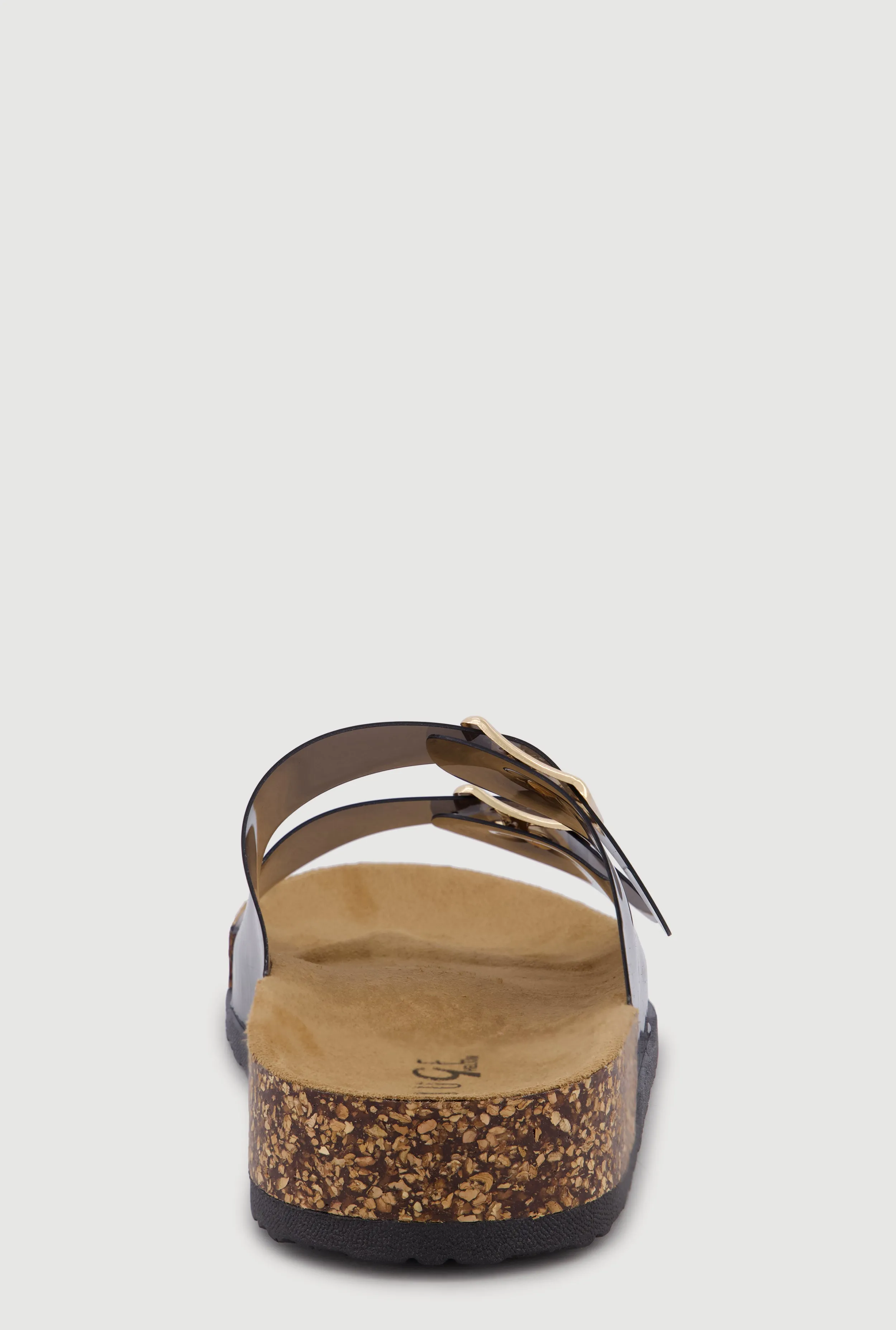 Double Buckle Band Footbed Sandals sold by Rainbow product image thumbnail 3