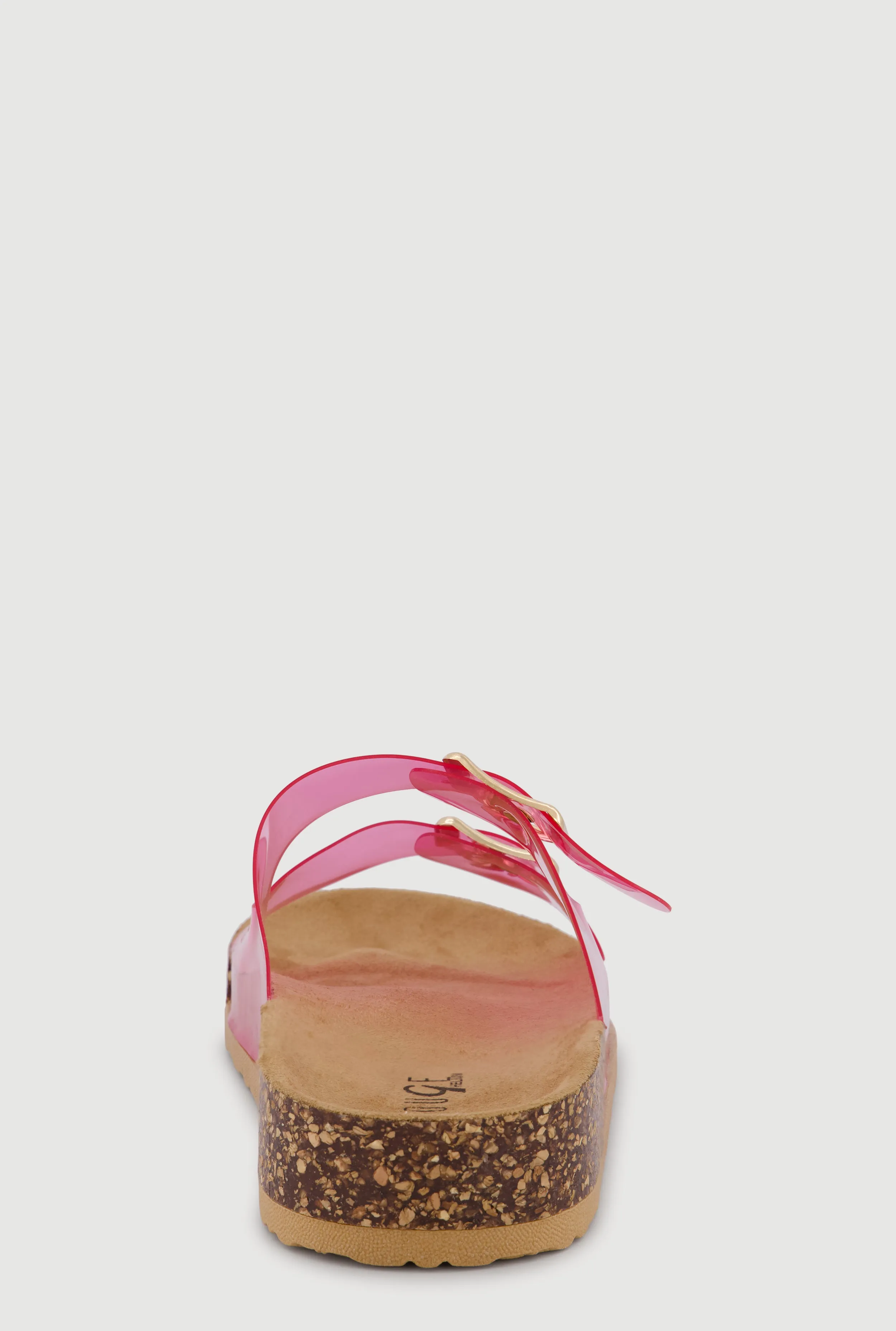 Double Buckle Band Footbed Sandals sold by Rainbow product image thumbnail 3