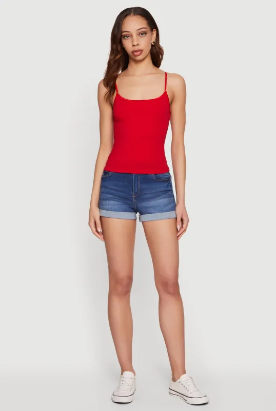 Scoop Neck Solid Cami made by Ambiance