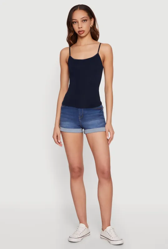 Scoop Neck Solid Cami made by Ambiance