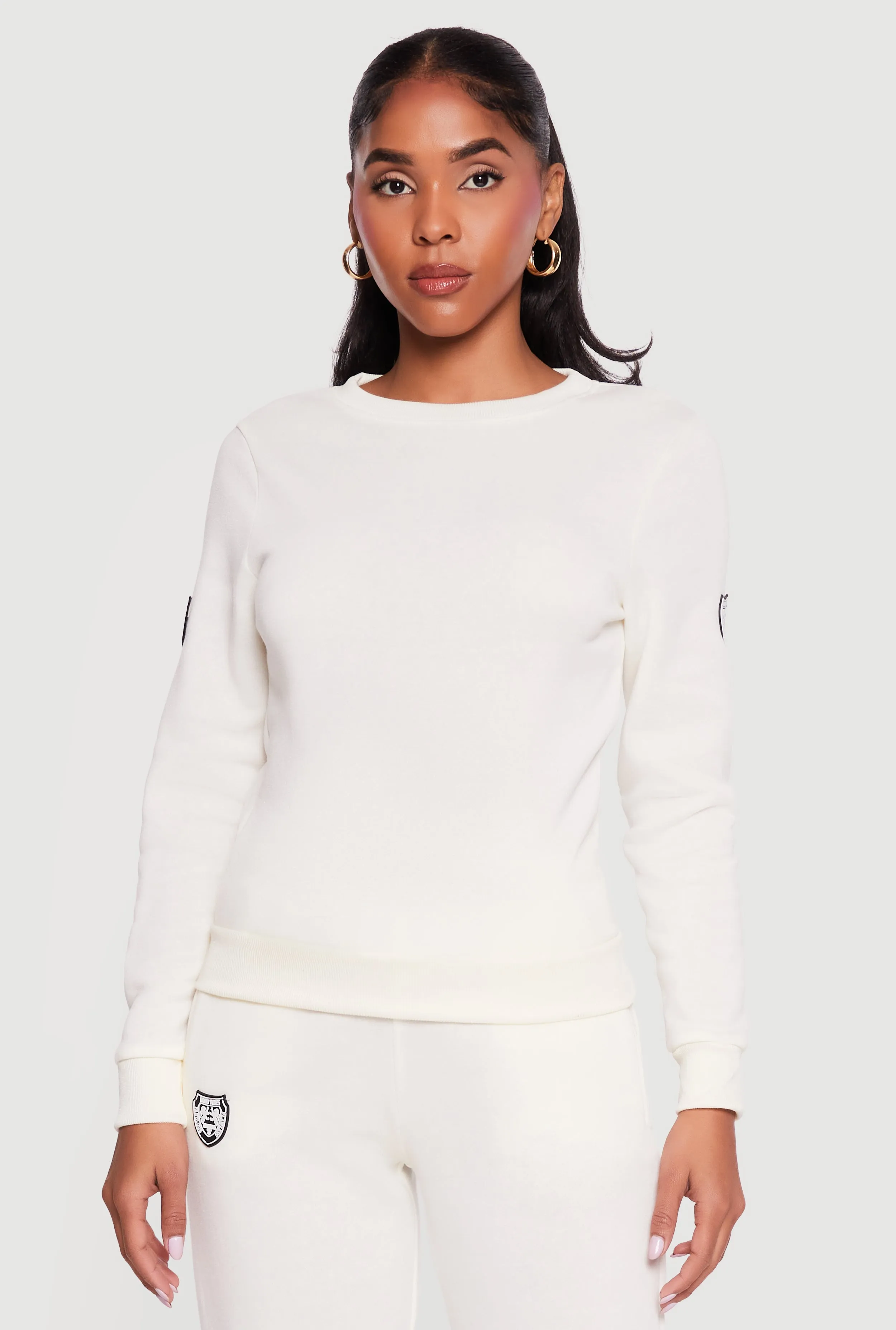 Brooklyn Fleece Crew Neck Pullover Sweatshirt sold by Rainbow