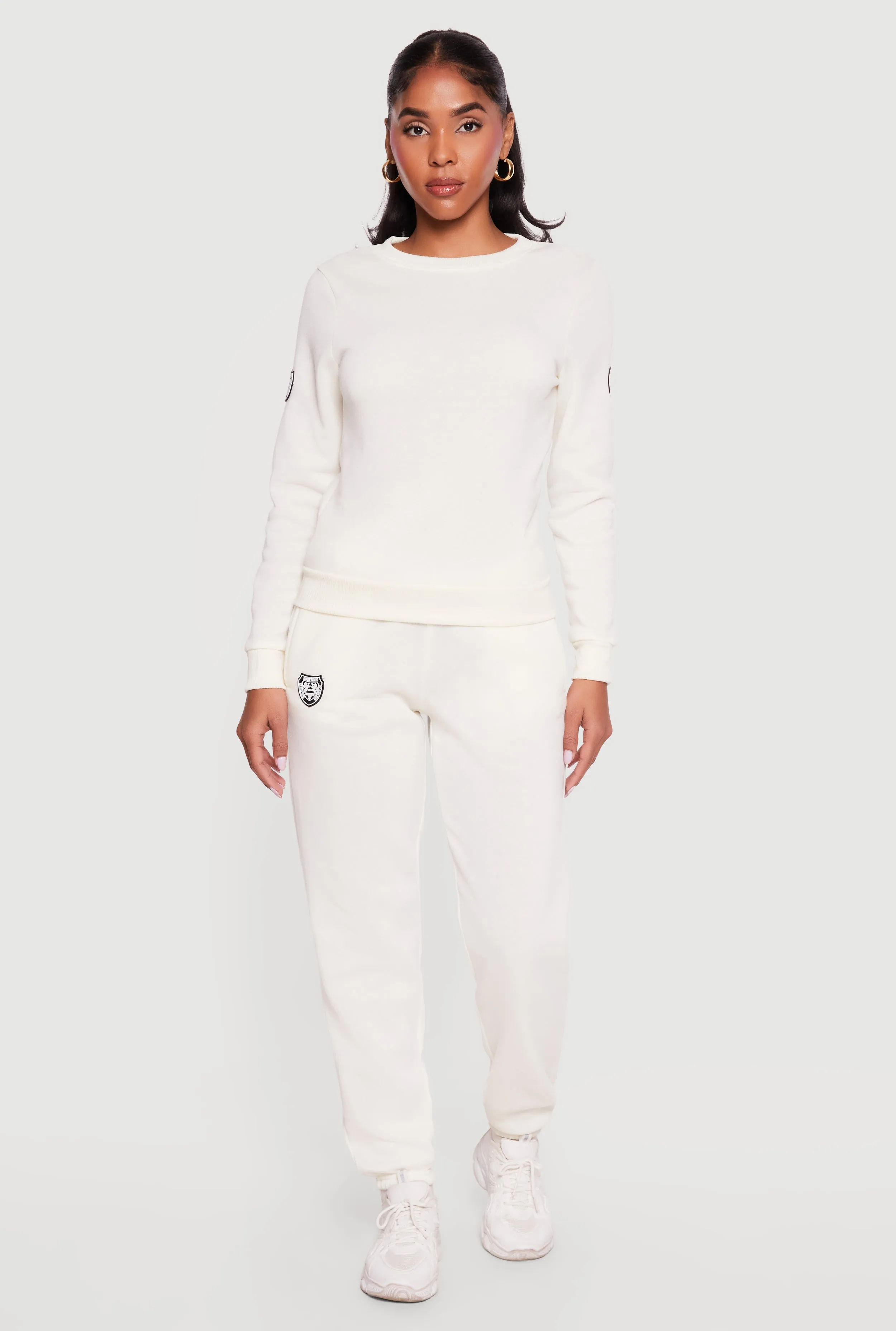 Brooklyn Fleece Crew Neck Pullover Sweatshirt sold by Rainbow product image thumbnail 2