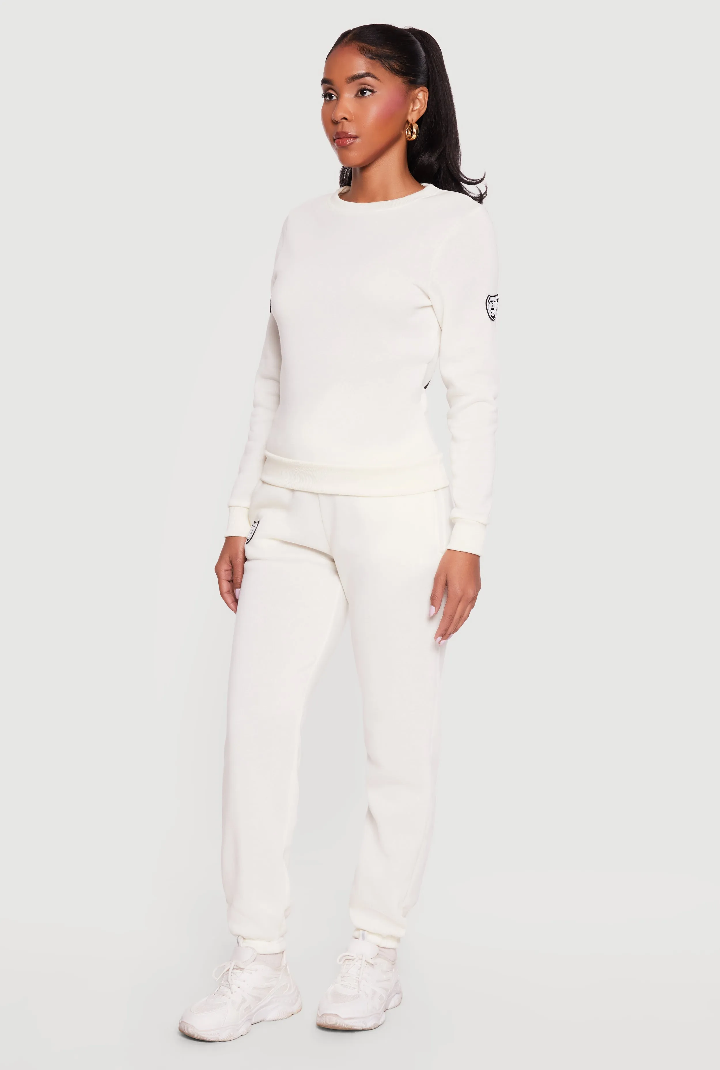 Brooklyn Fleece Crew Neck Pullover Sweatshirt sold by Rainbow product image thumbnail 3