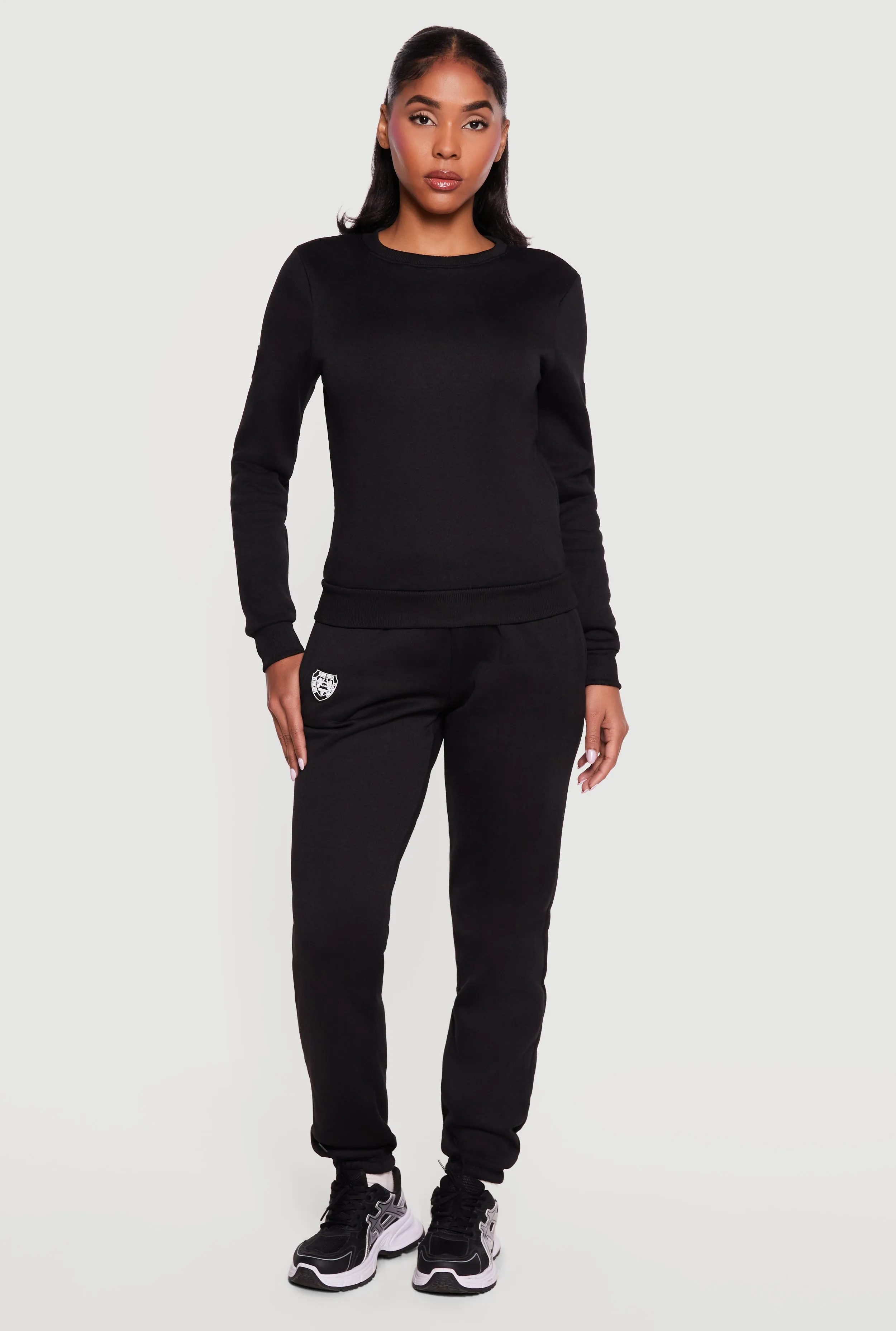 Brooklyn Fleece Crew Neck Pullover Sweatshirt sold by Rainbow product image thumbnail 2