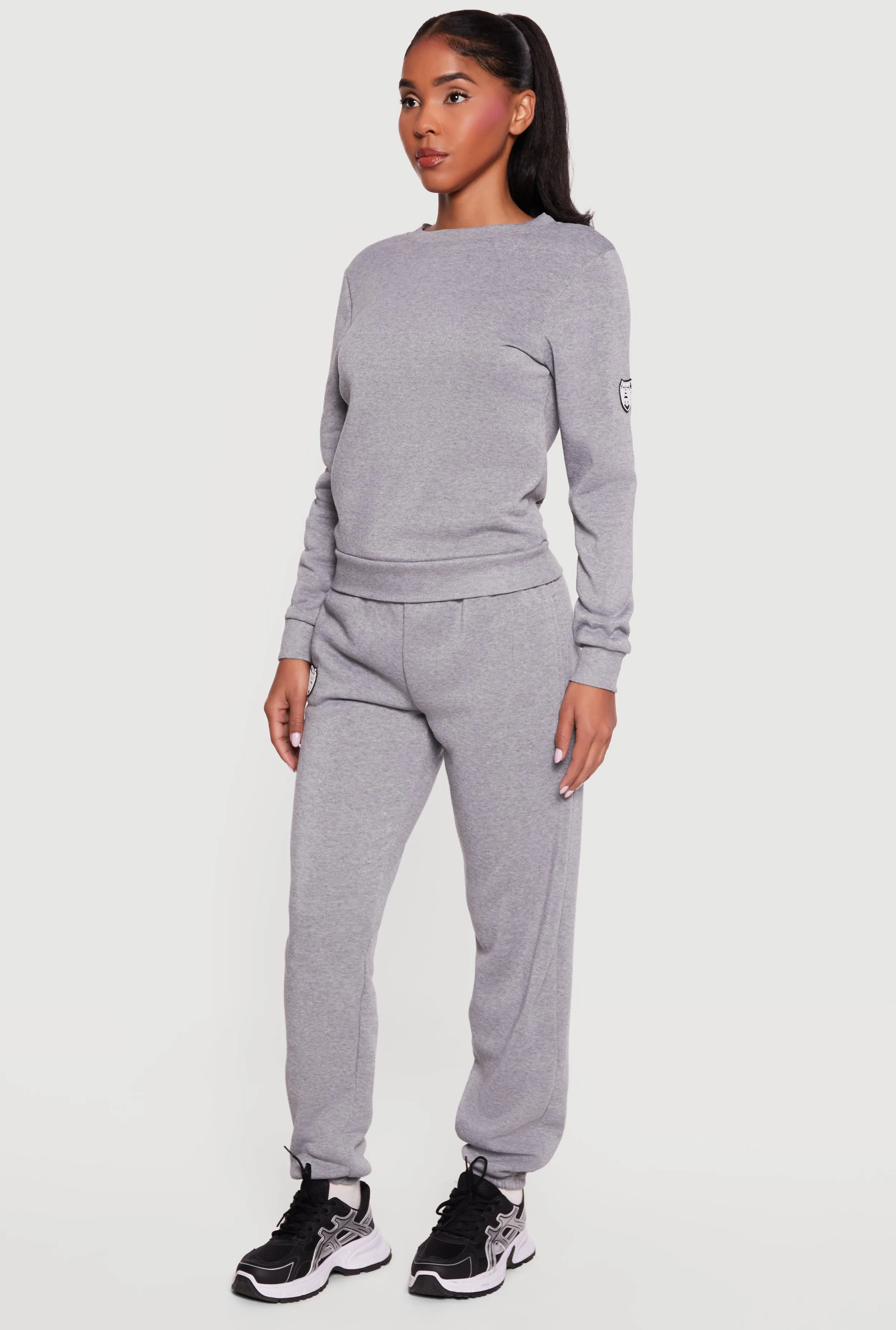 Brooklyn Fleece Crew Neck Pullover Sweatshirt sold by Rainbow product image thumbnail 3