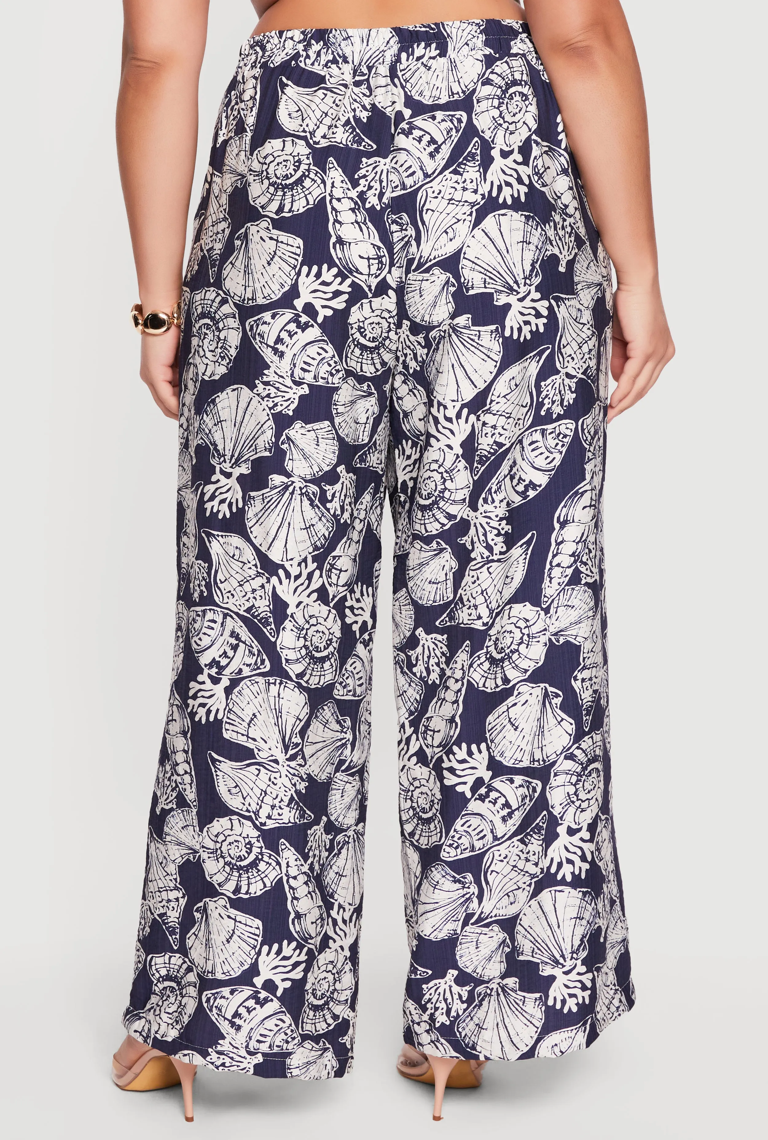 Plus Size Printed Pattern Palazzo Pants sold by Rainbow product image thumbnail 5